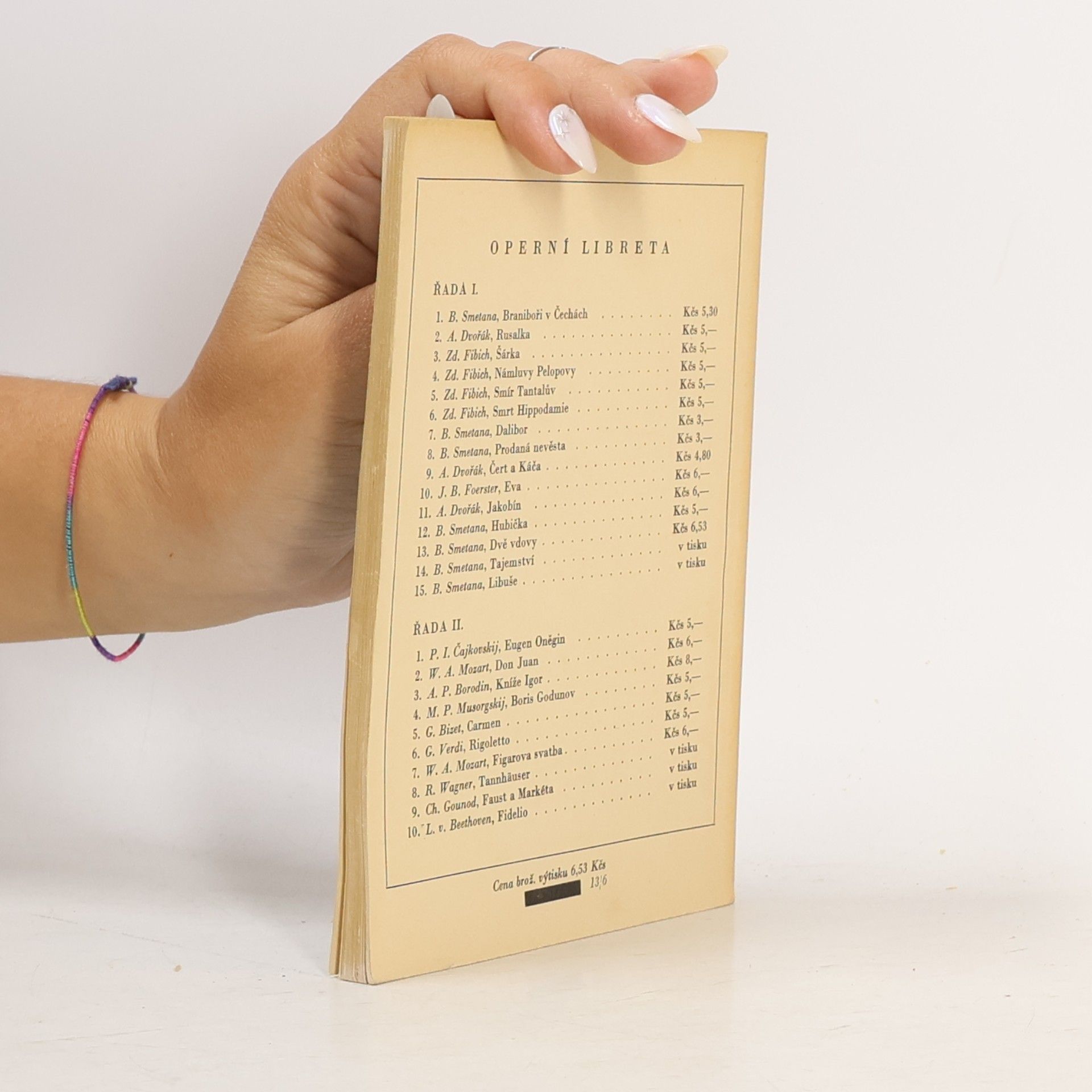 Bedřich Smetana Operní libreta I-13. Dvě vdovy