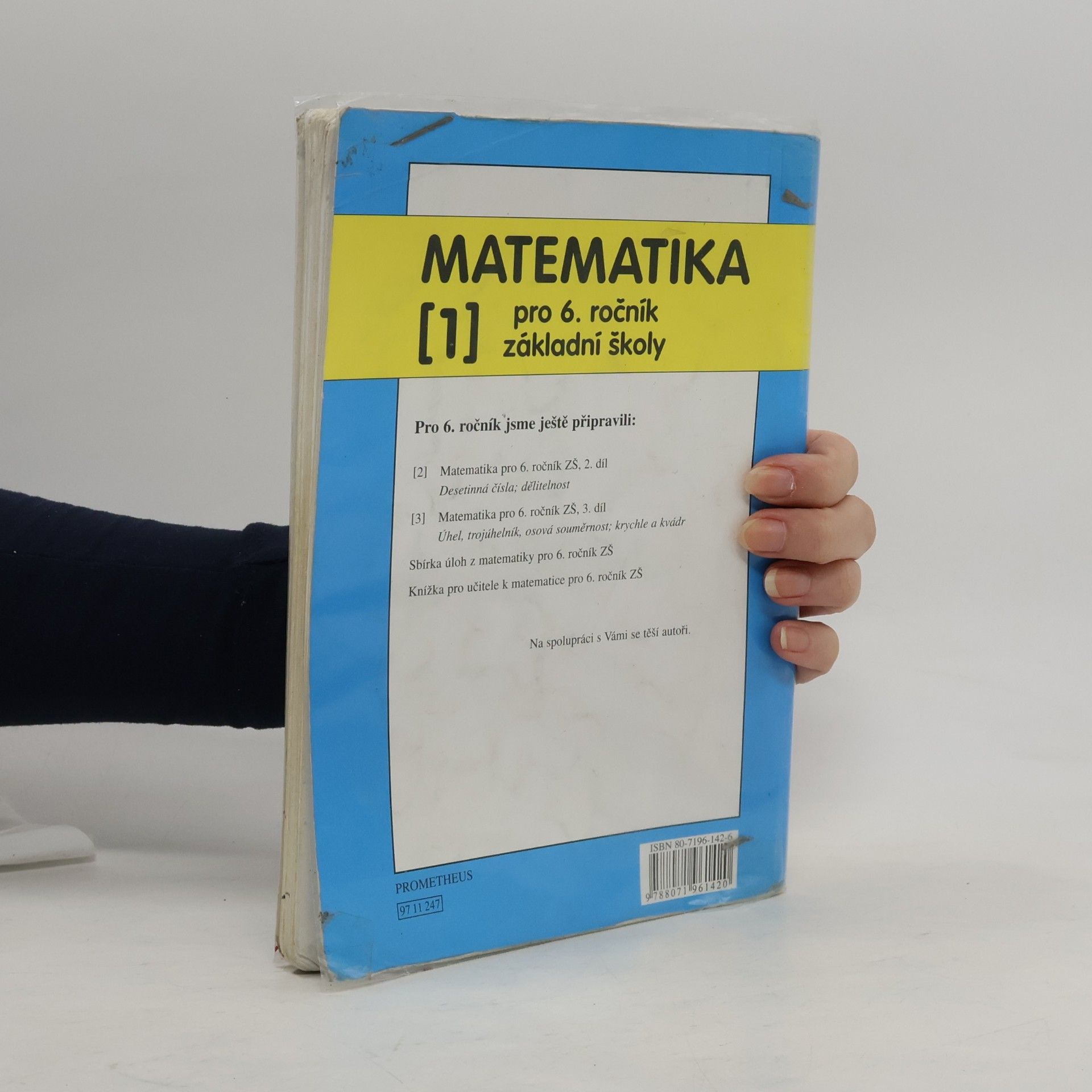 Oldřich Odvárko Matematika pro 6. ročník základní školy, 1. díl