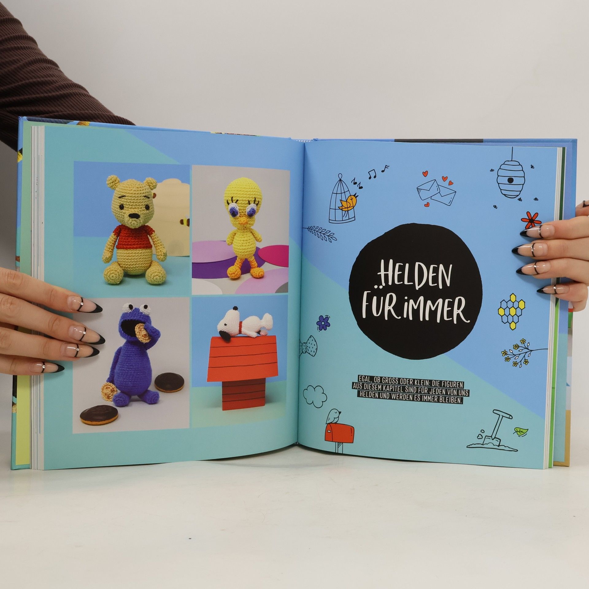 Sophie Kirschbaum Helden der Kindheit - das Häkelbuch
