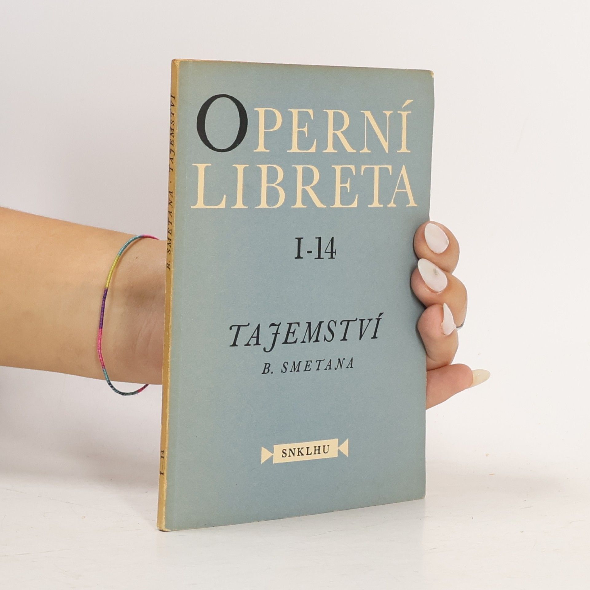 Operní libreta Tajemství I-14