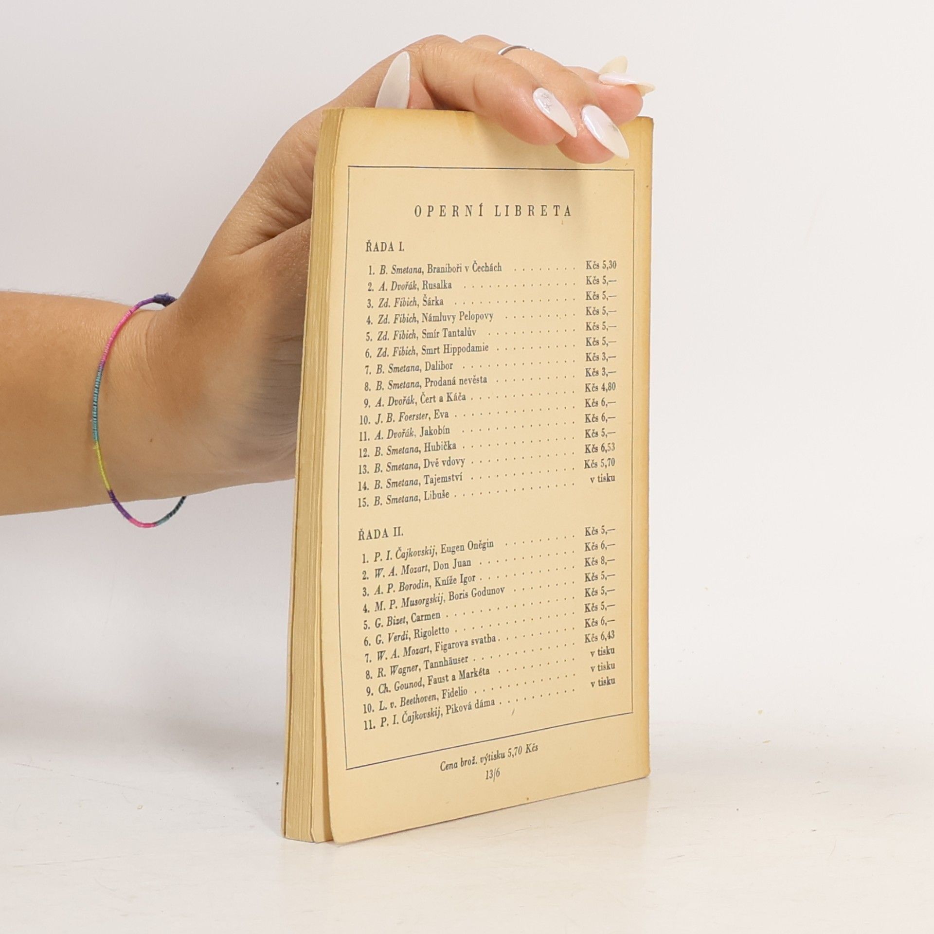 Bedřich Smetana Operní libreta Tajemství I-14