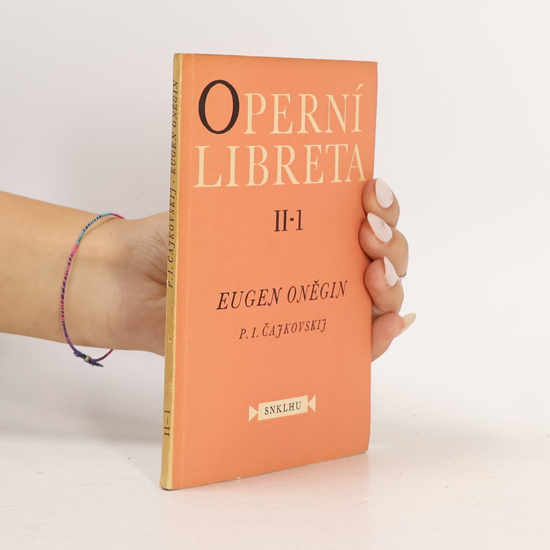 Čajkovskij P. I. Operní libreta II - 1. Eugen Oněgin