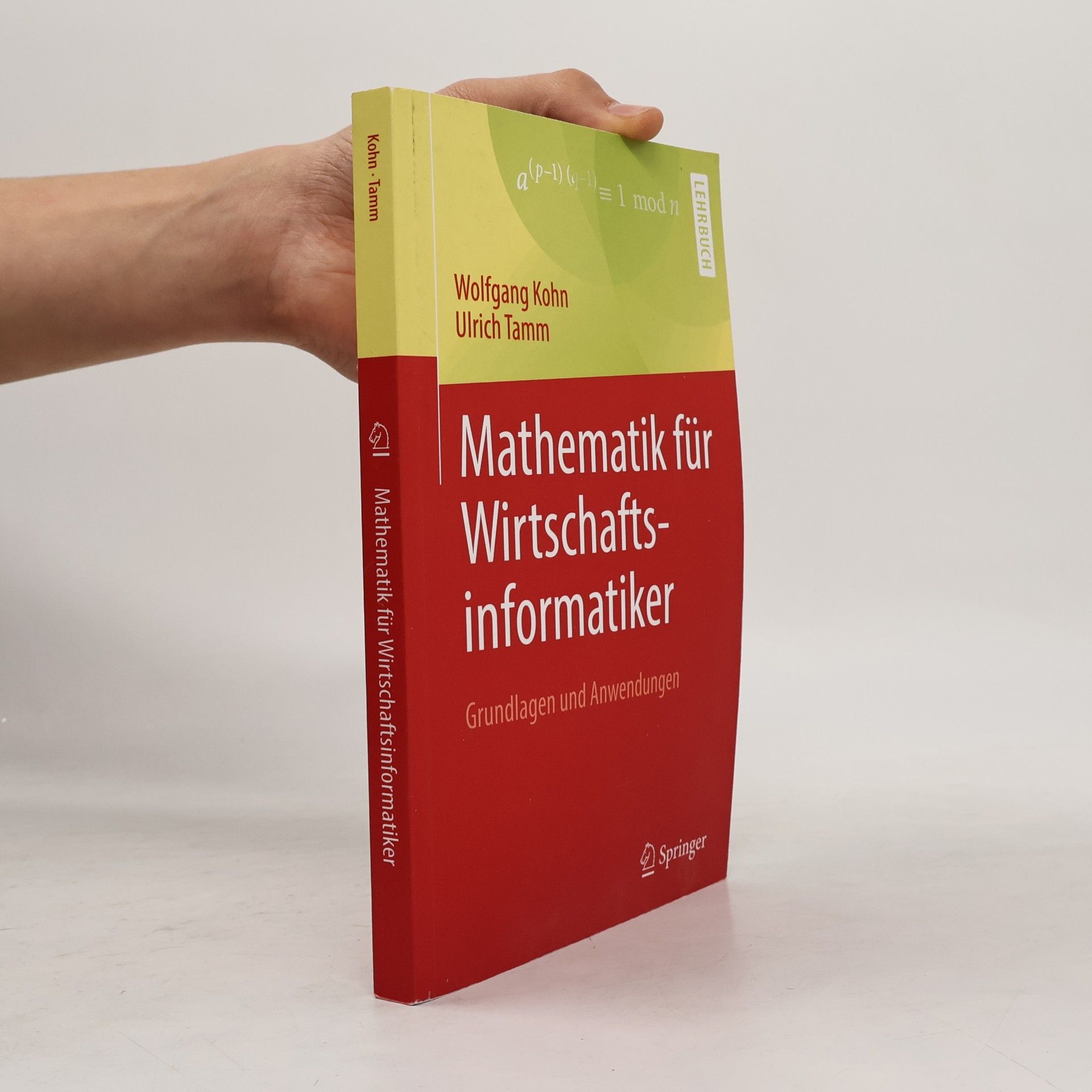 Ulrich Tamm Mathematik für Wirtschaftsinformatiker