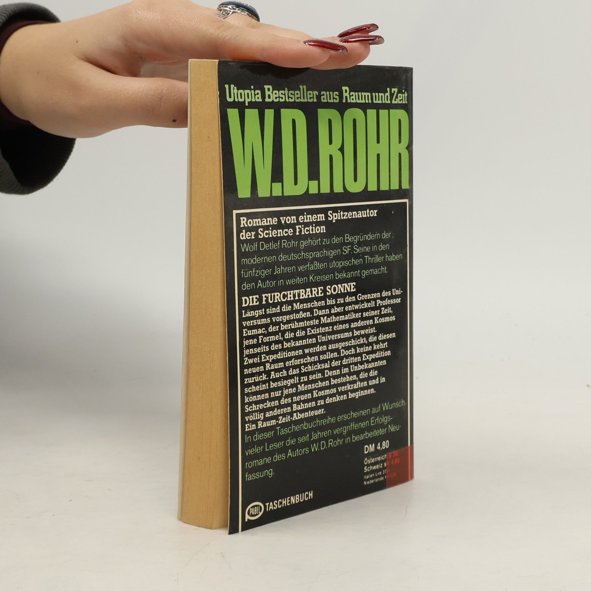 W. D. Rohr Die furchtbare Sonne