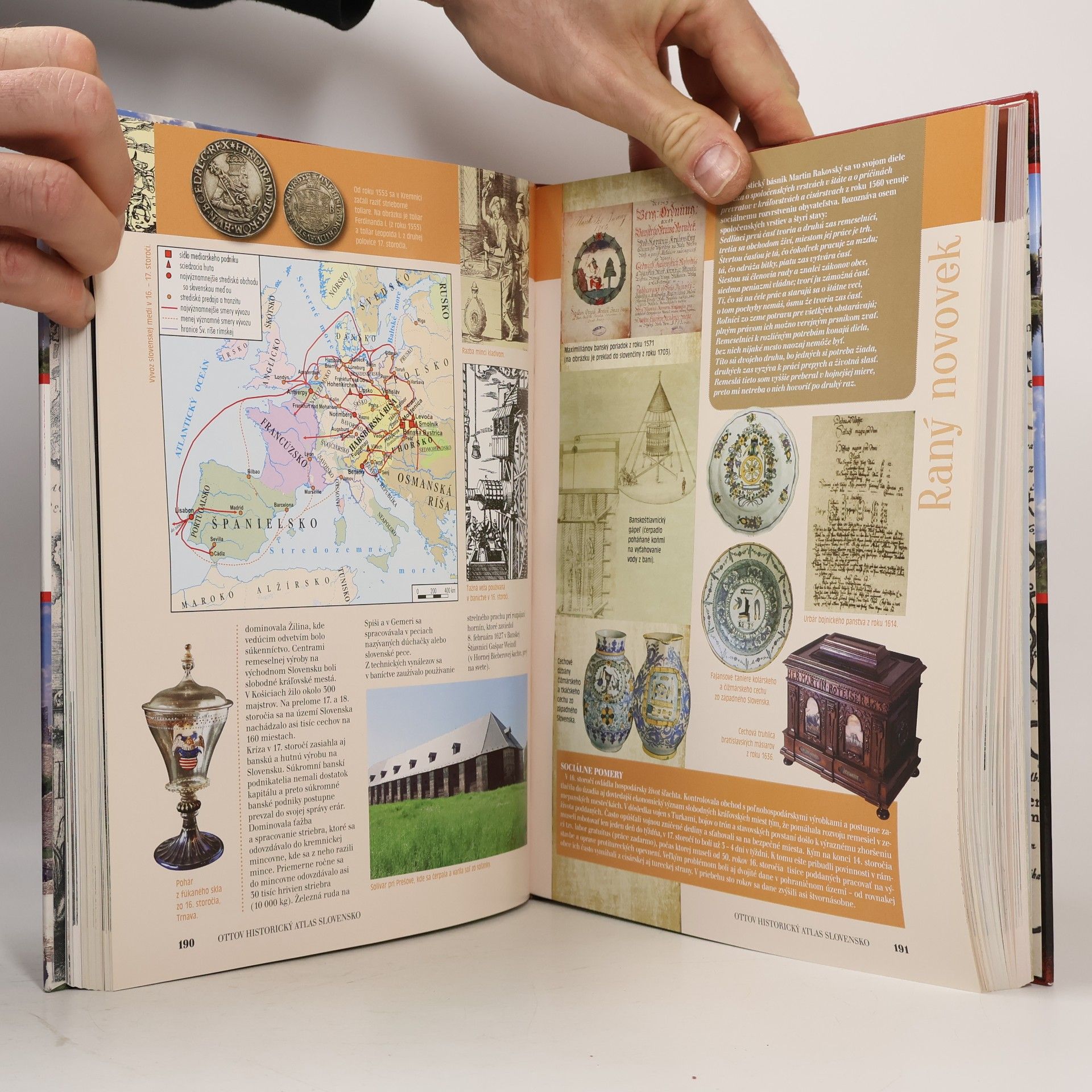 Jana Pohanková Ottov historický atlas. Slovensko