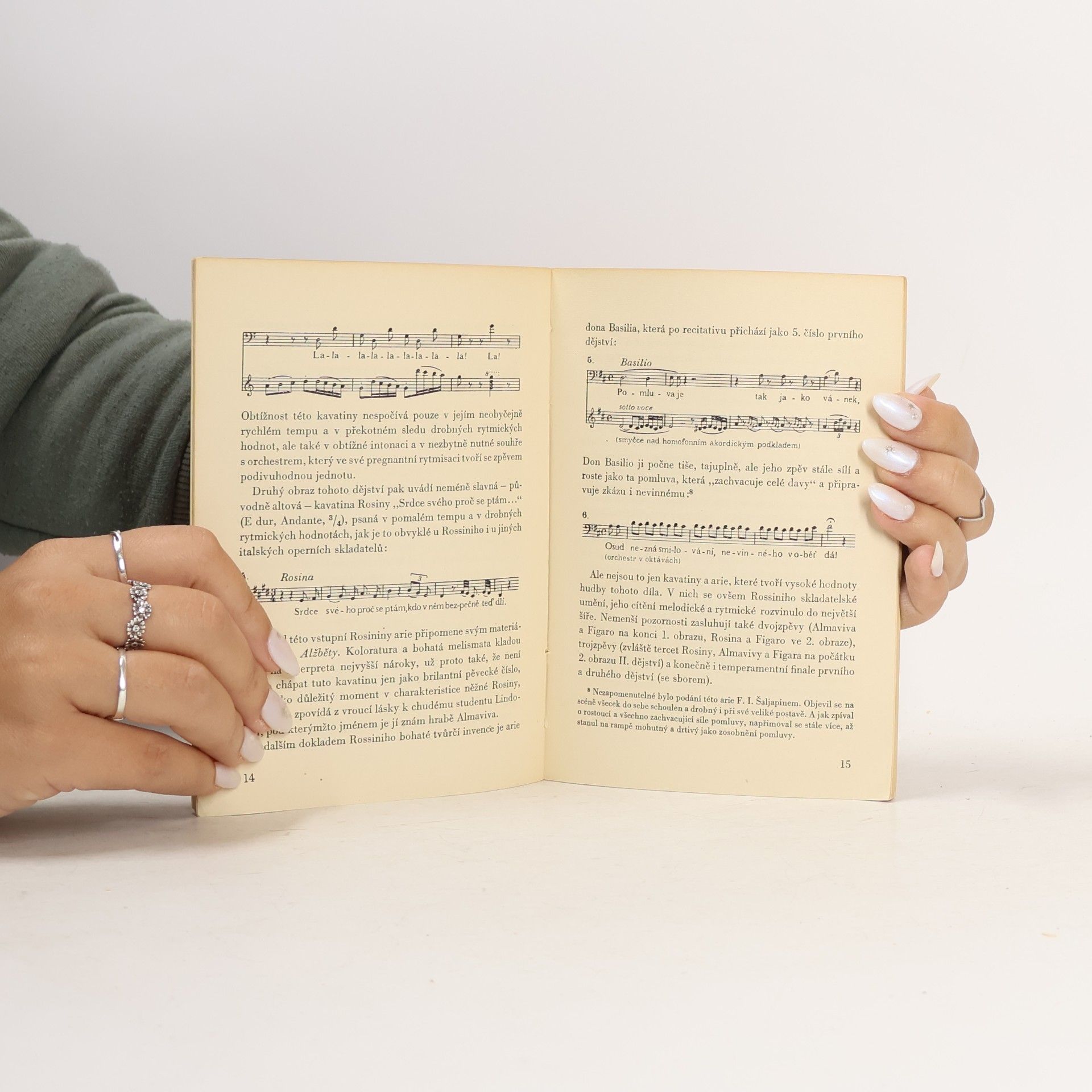 Gioachino Rossini Operní libreta II-14 Lazebník sevillský