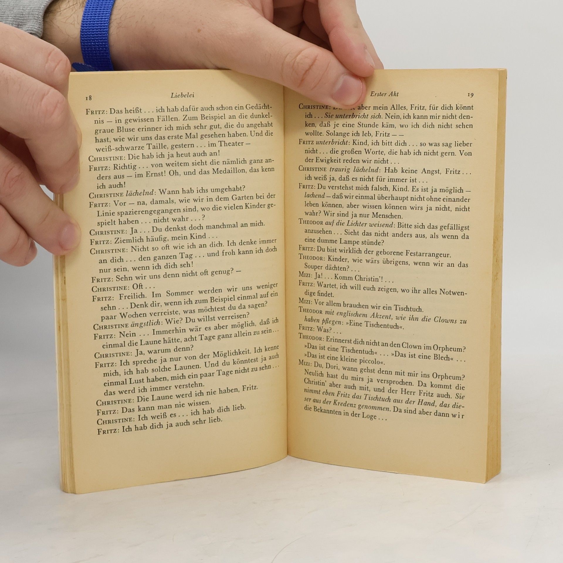 Arthur Schnitzler Liebelei / Reigen
