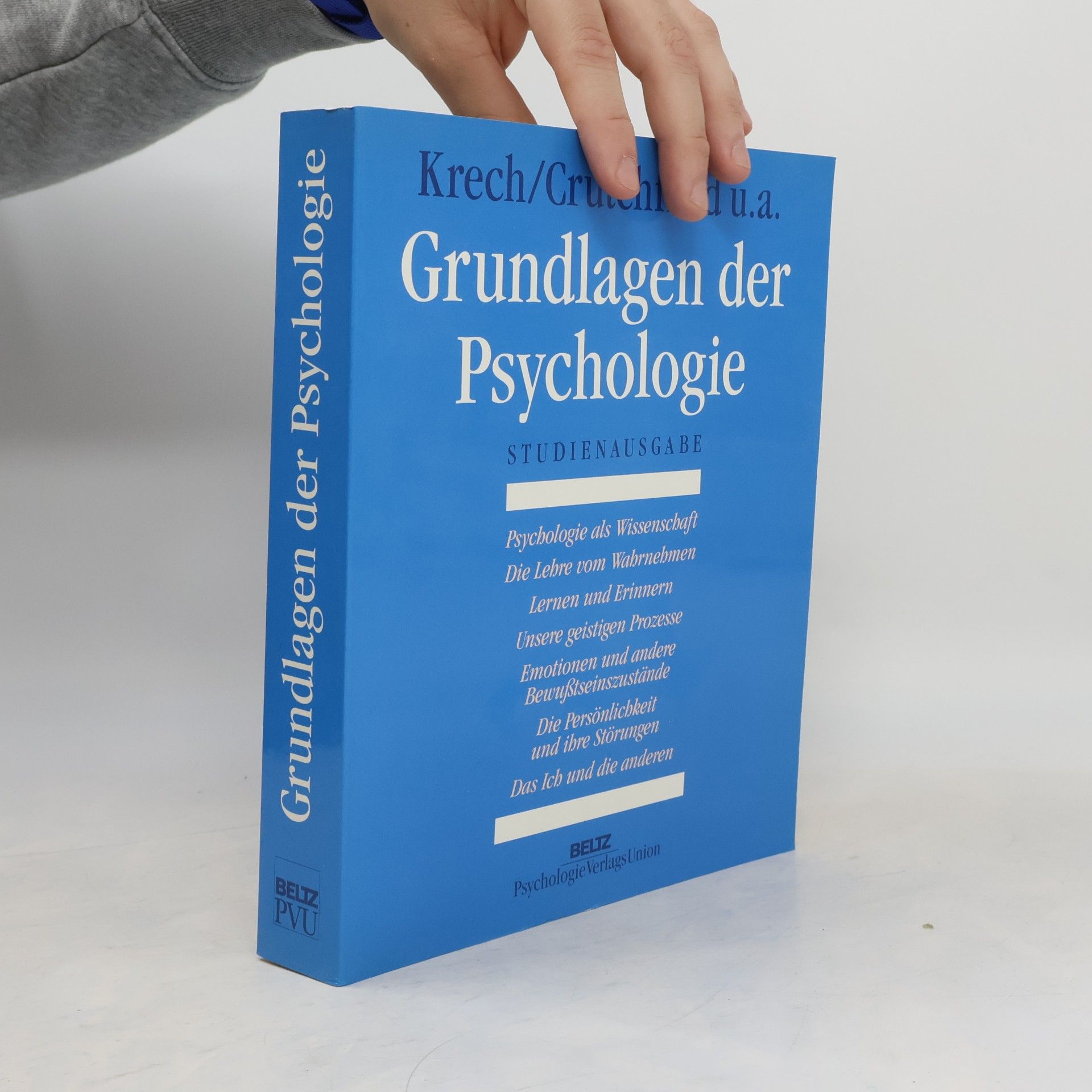 David Krech Grundlagen der Psychologie