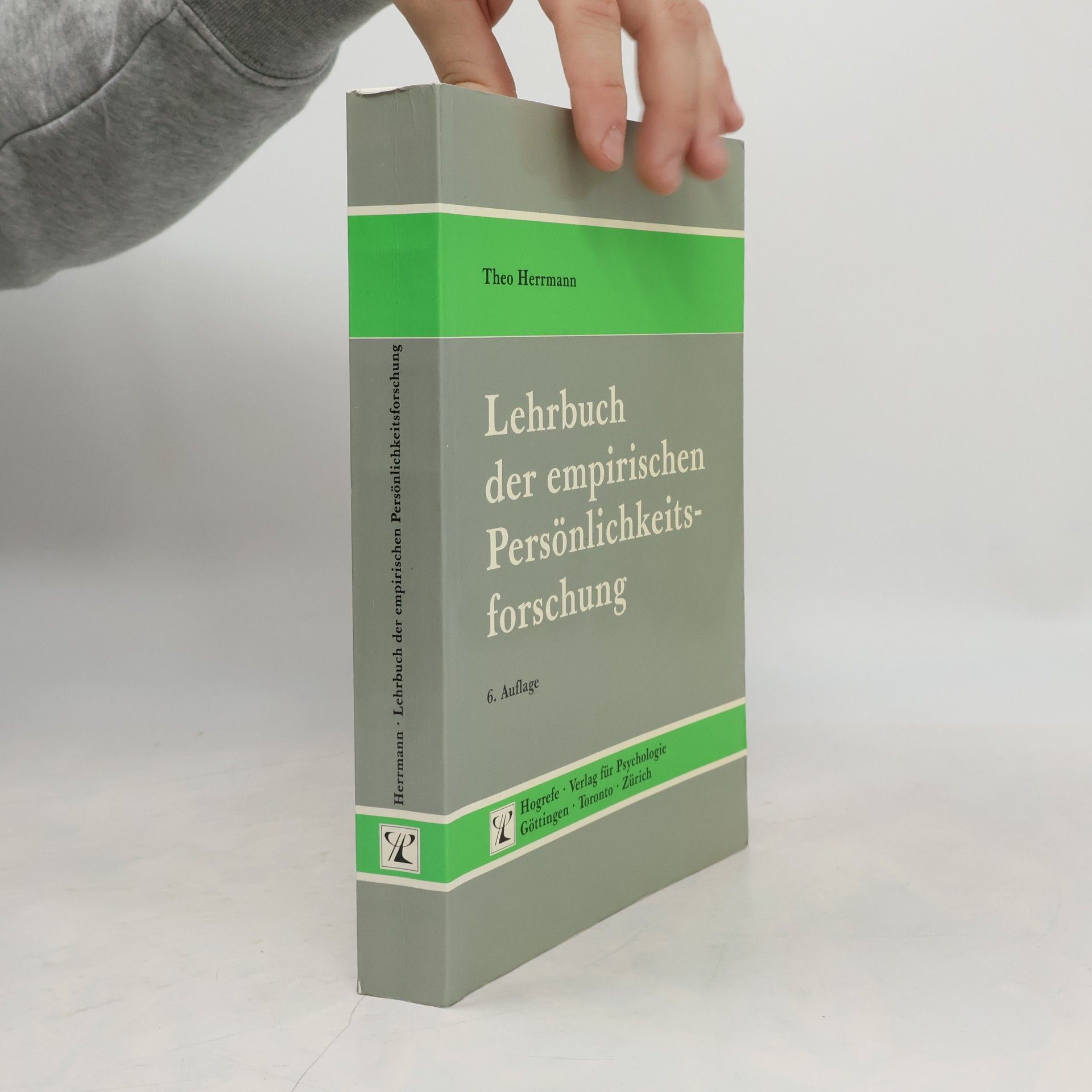 Theo Herrmann Lehrbuch der empirischen Persönlichkeitsforschung