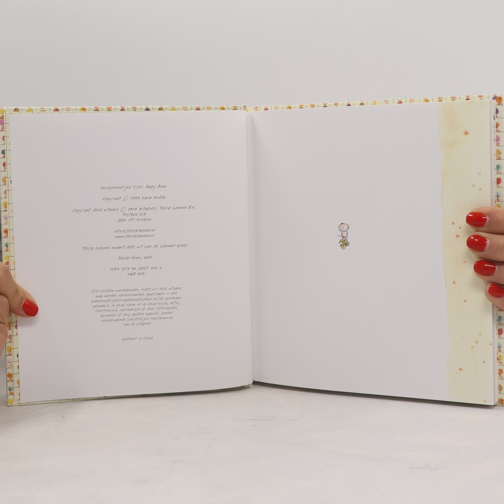 Sara Midda Baby Groeiboek