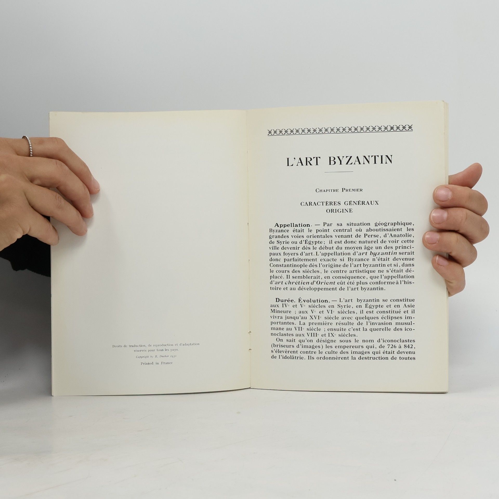 Autorenkollektiv L'art byzantin