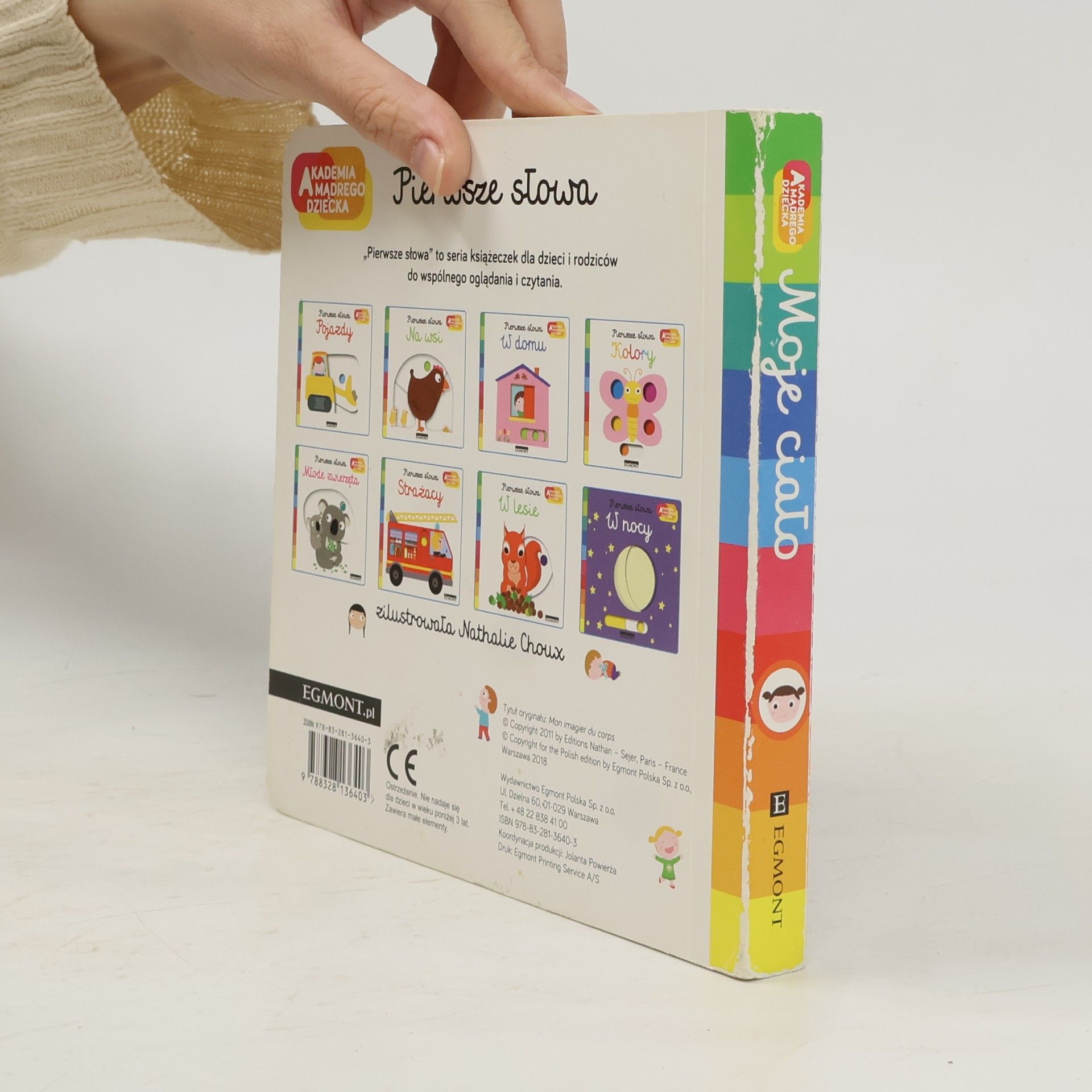 Nathalie Choux Akademia mądrego dziecka. Moje ciało. Pierwsze słowa