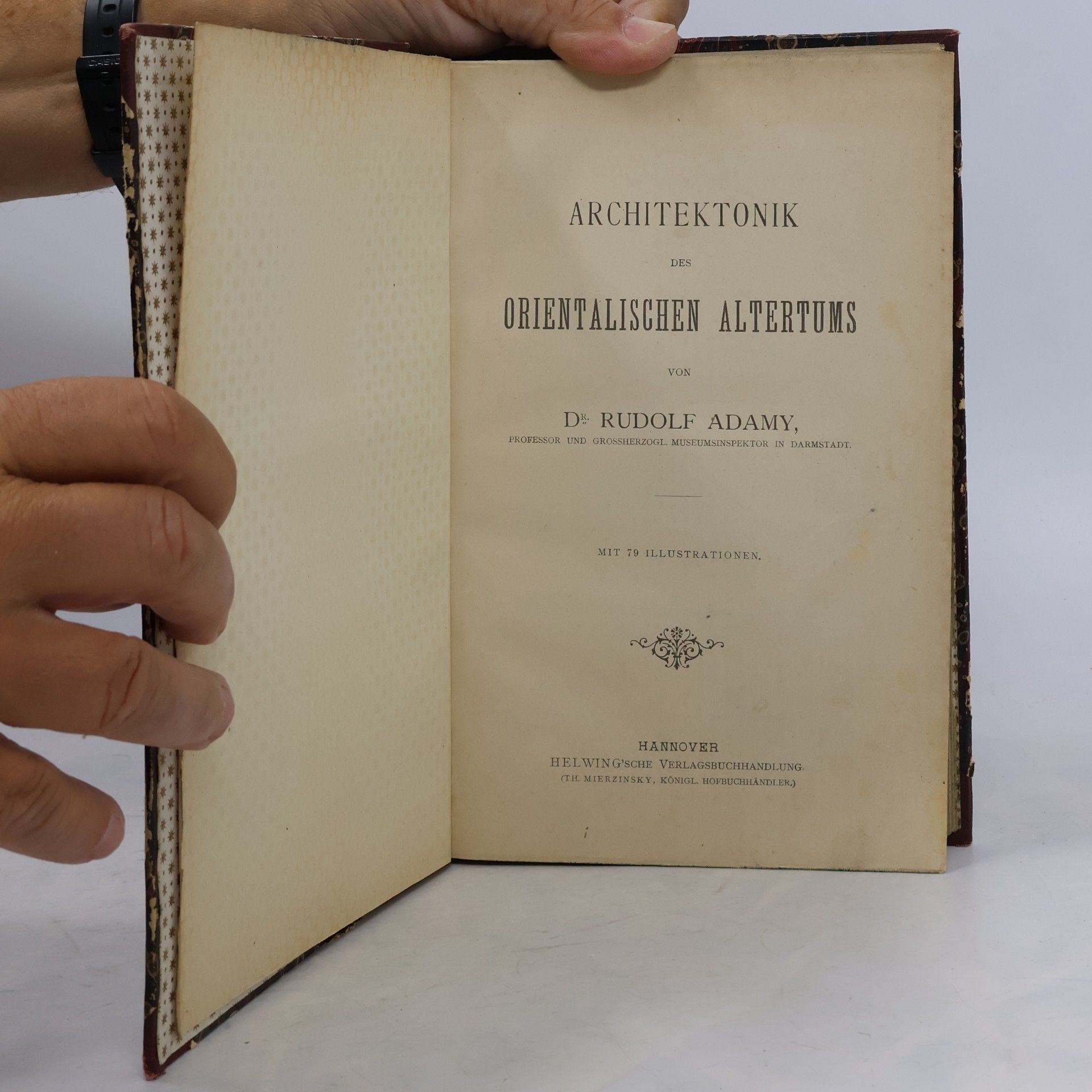 Adamy Architektonik des orientalischen Altertums