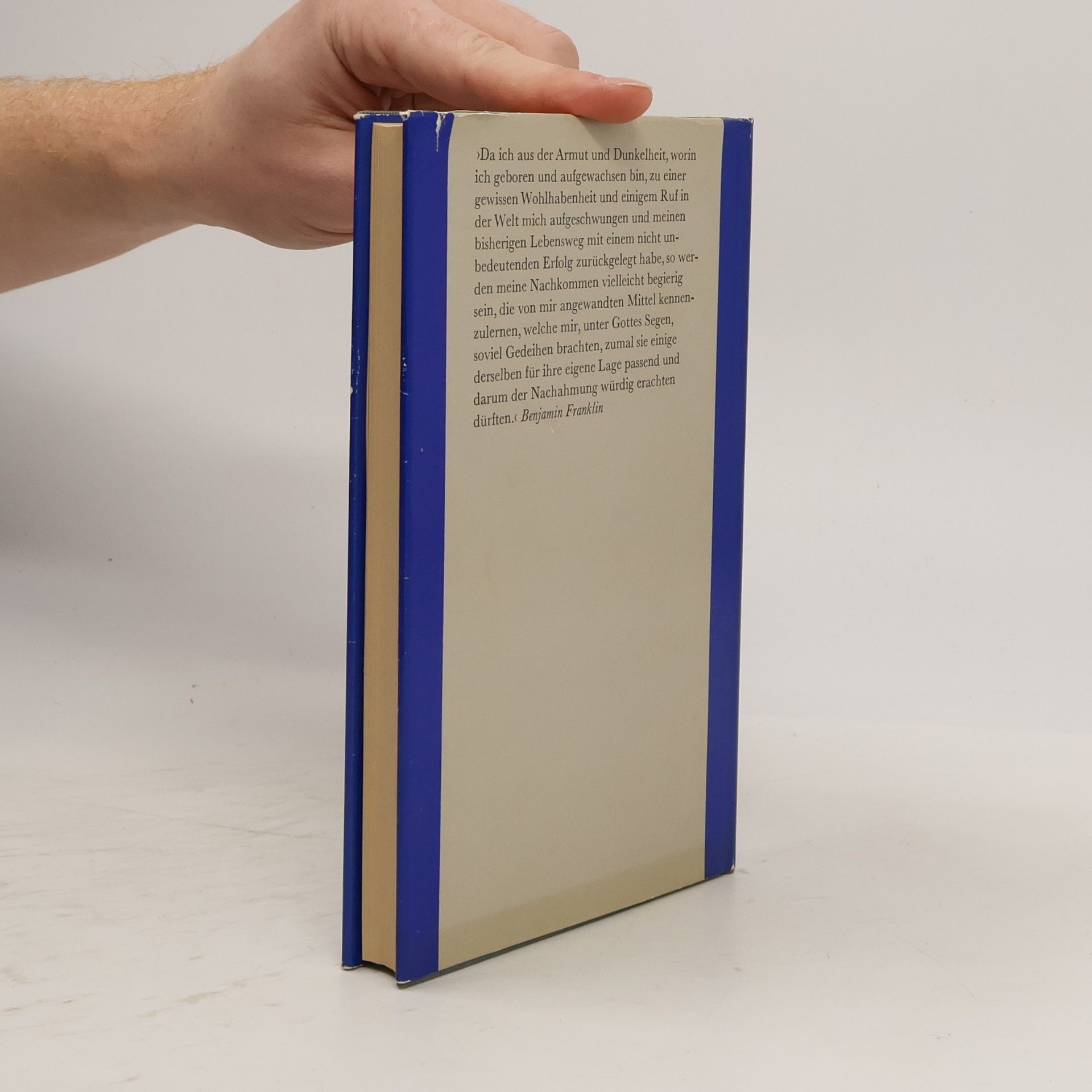 Benjamin Franklin Autobiographie