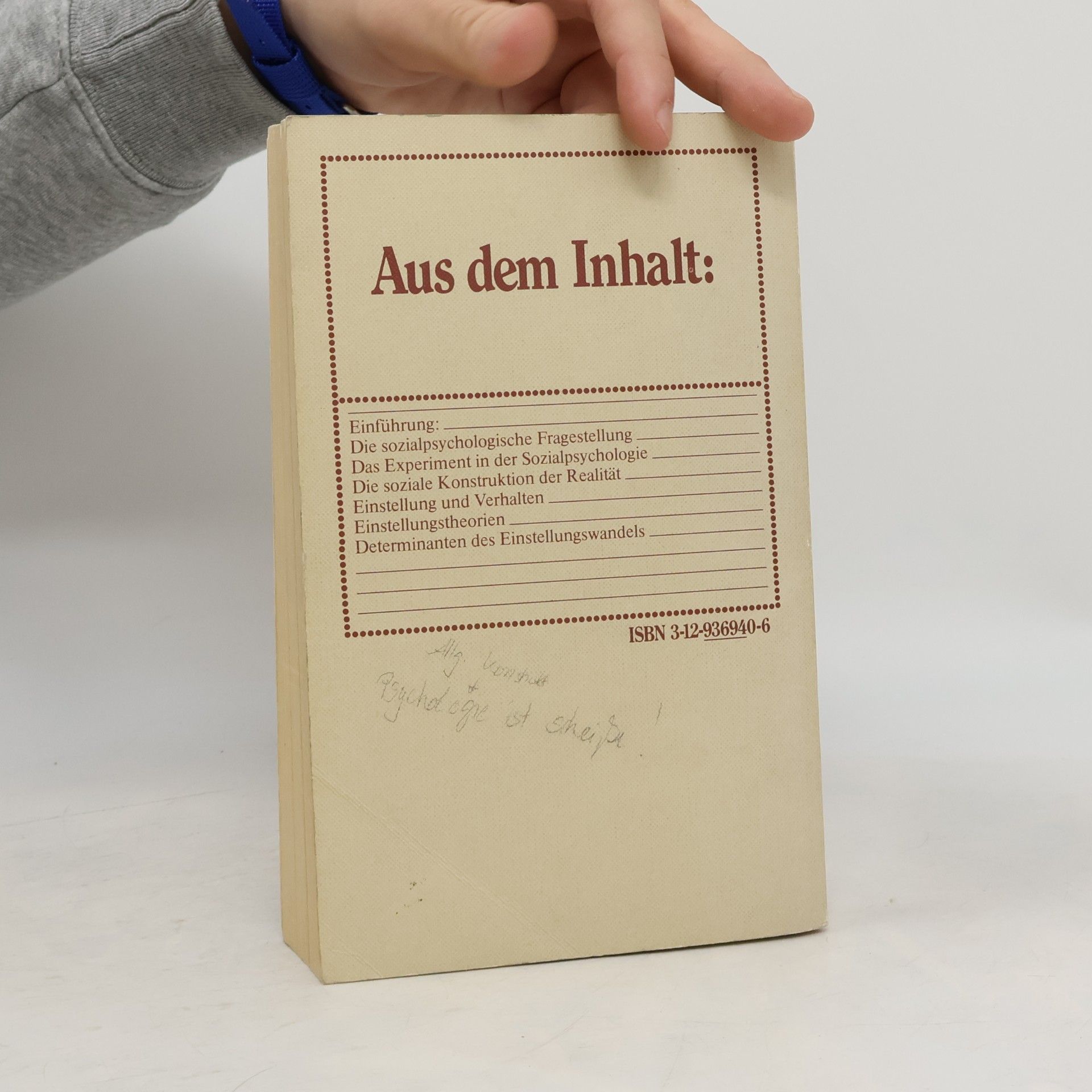 Wolfgang Stroebe Grundlagen der Sozialpsychologie. Bd.1