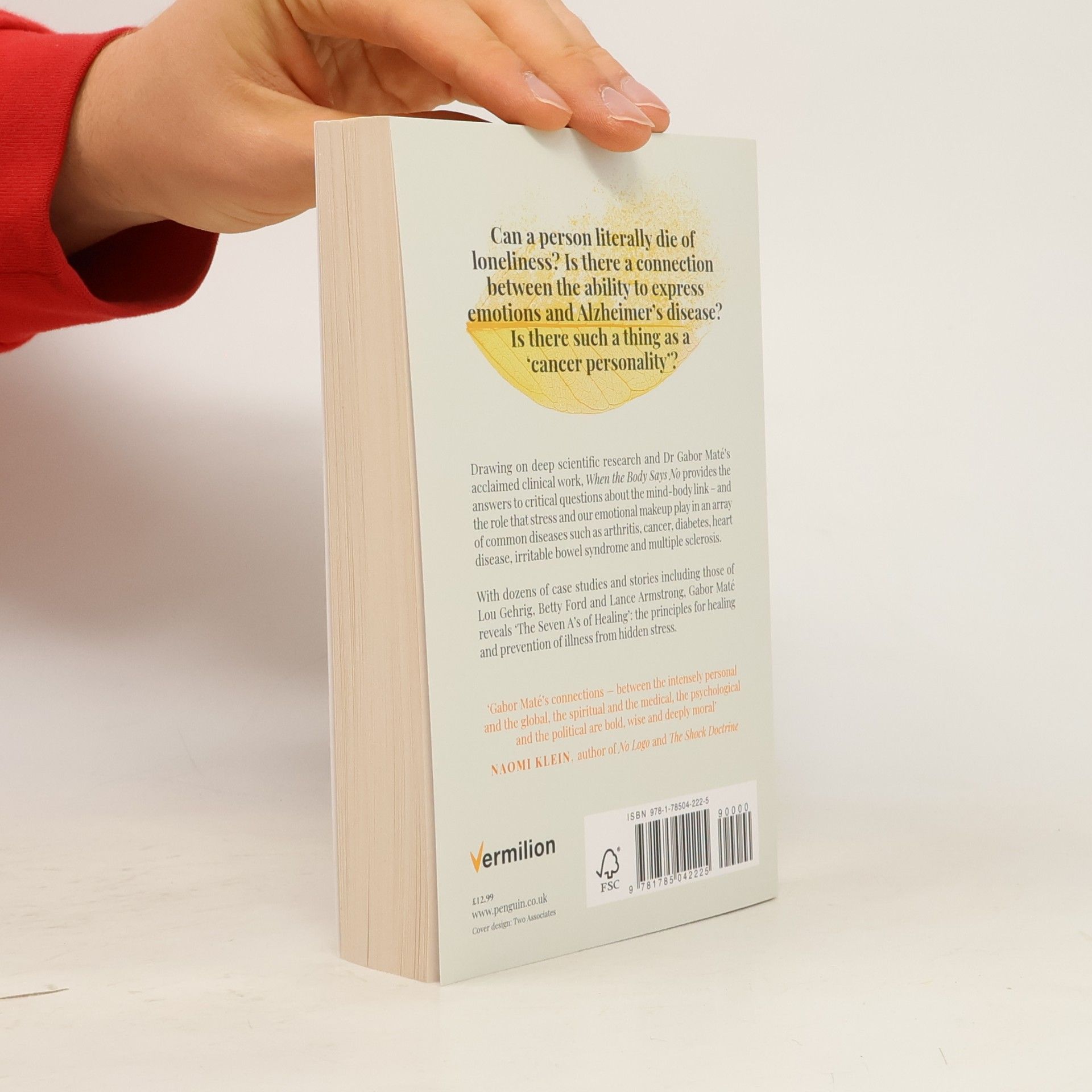 Gabor Maté When the Body Says No