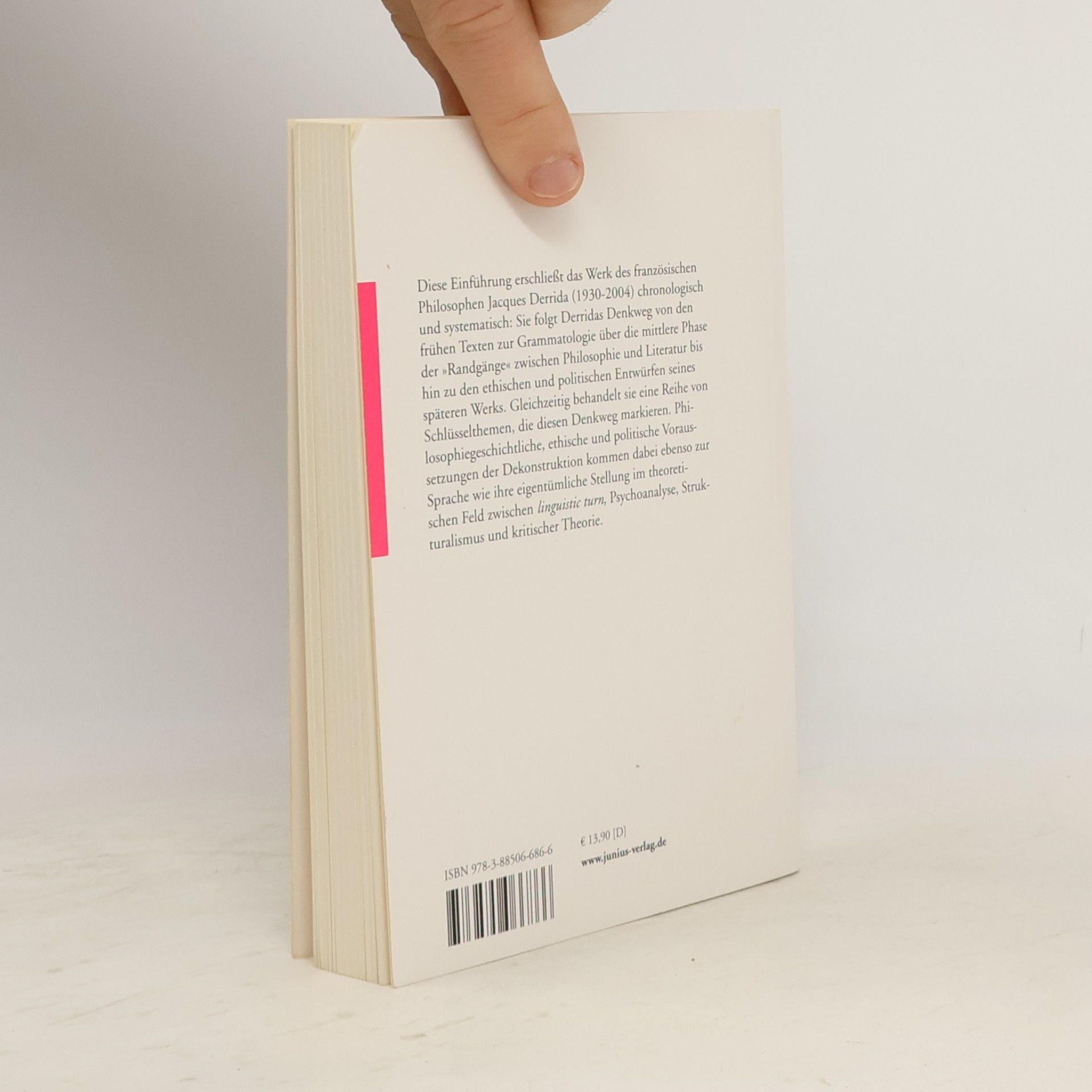 Susanne Lu demann Jacques Derrida zur Einführung