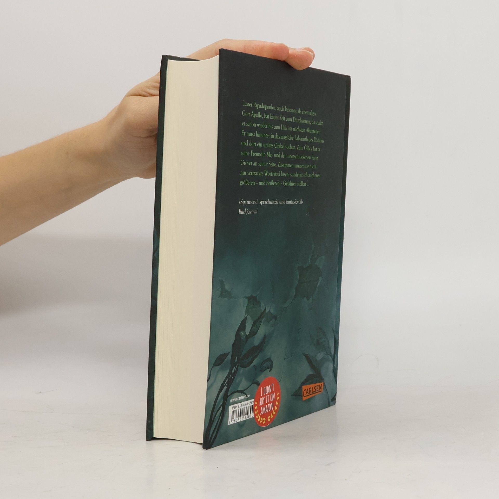 Rick Riordan Das brennende Labyrinth