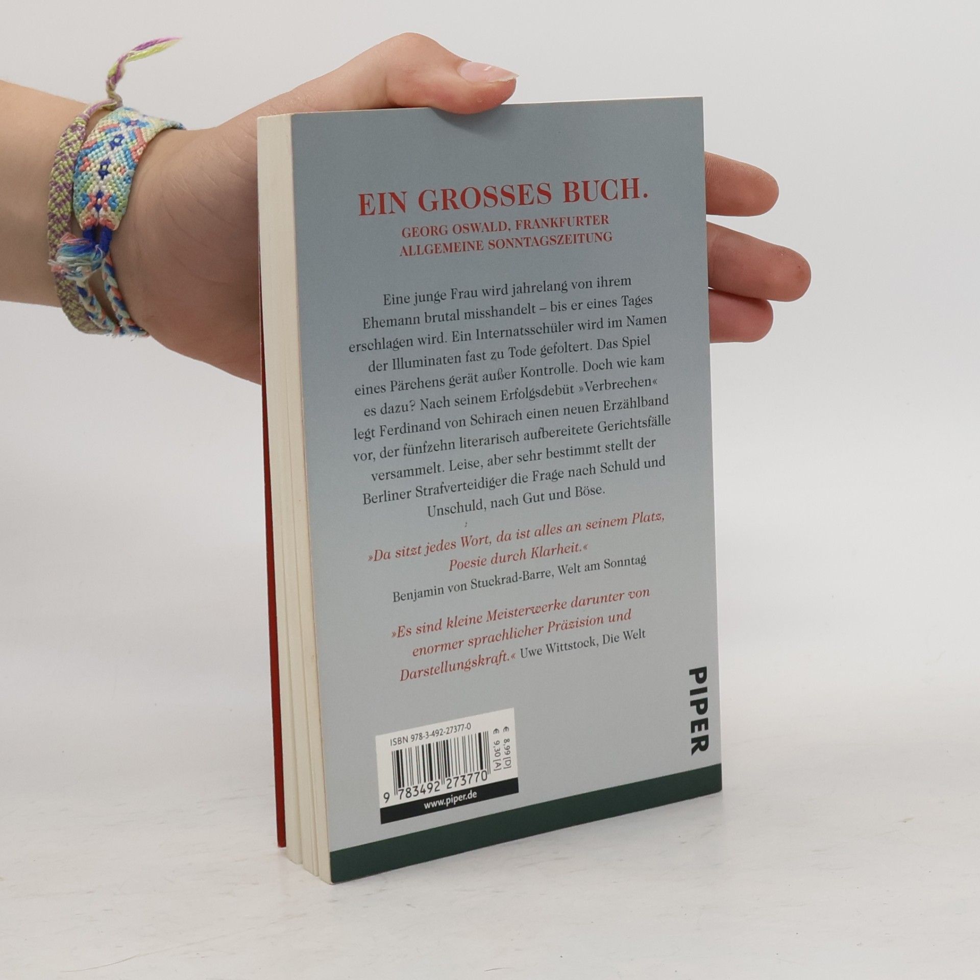 Ferdinand von Schirach Schuld