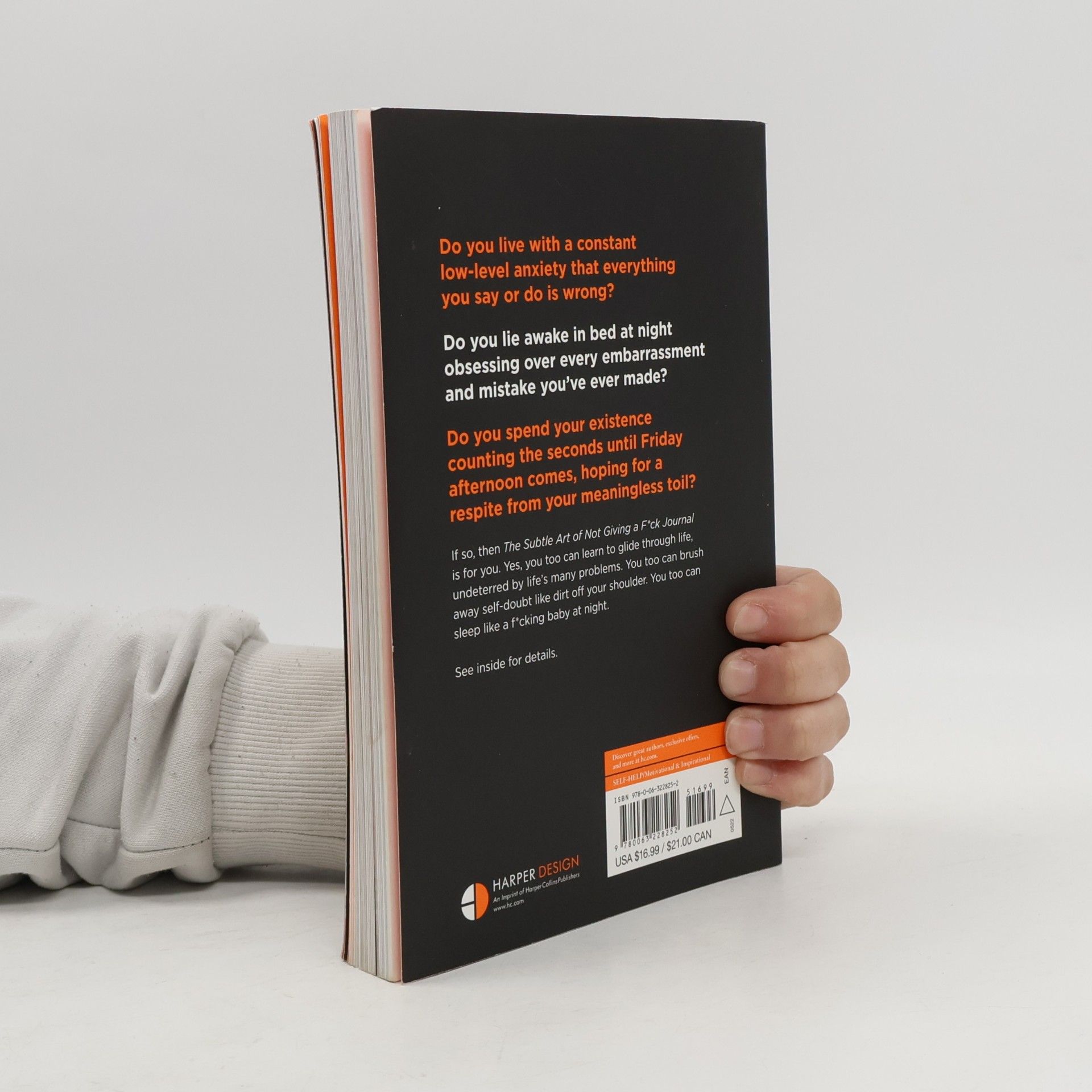 Mark Manson The Subtle Art of Not Giving a F*ck Journal