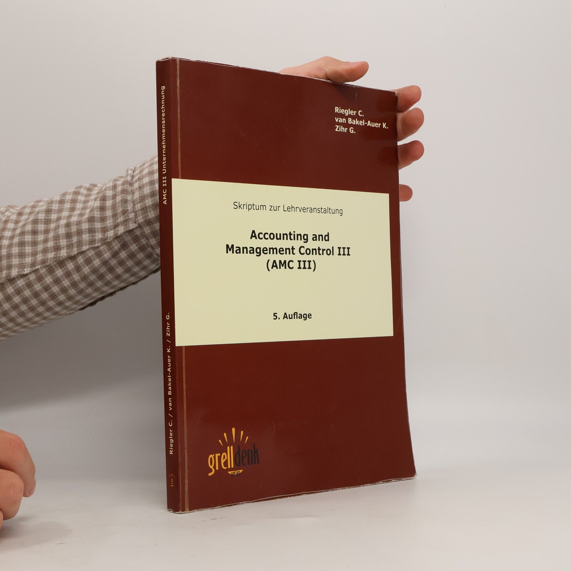Accounting and Management Control III (AMC III)