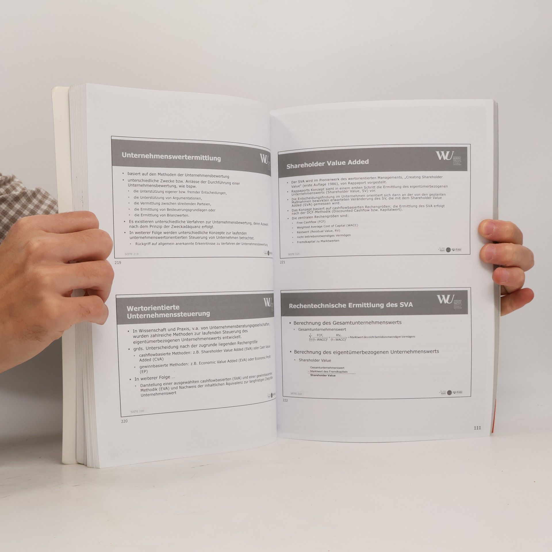 C. Riegler Accounting and Management Control III (AMC III)