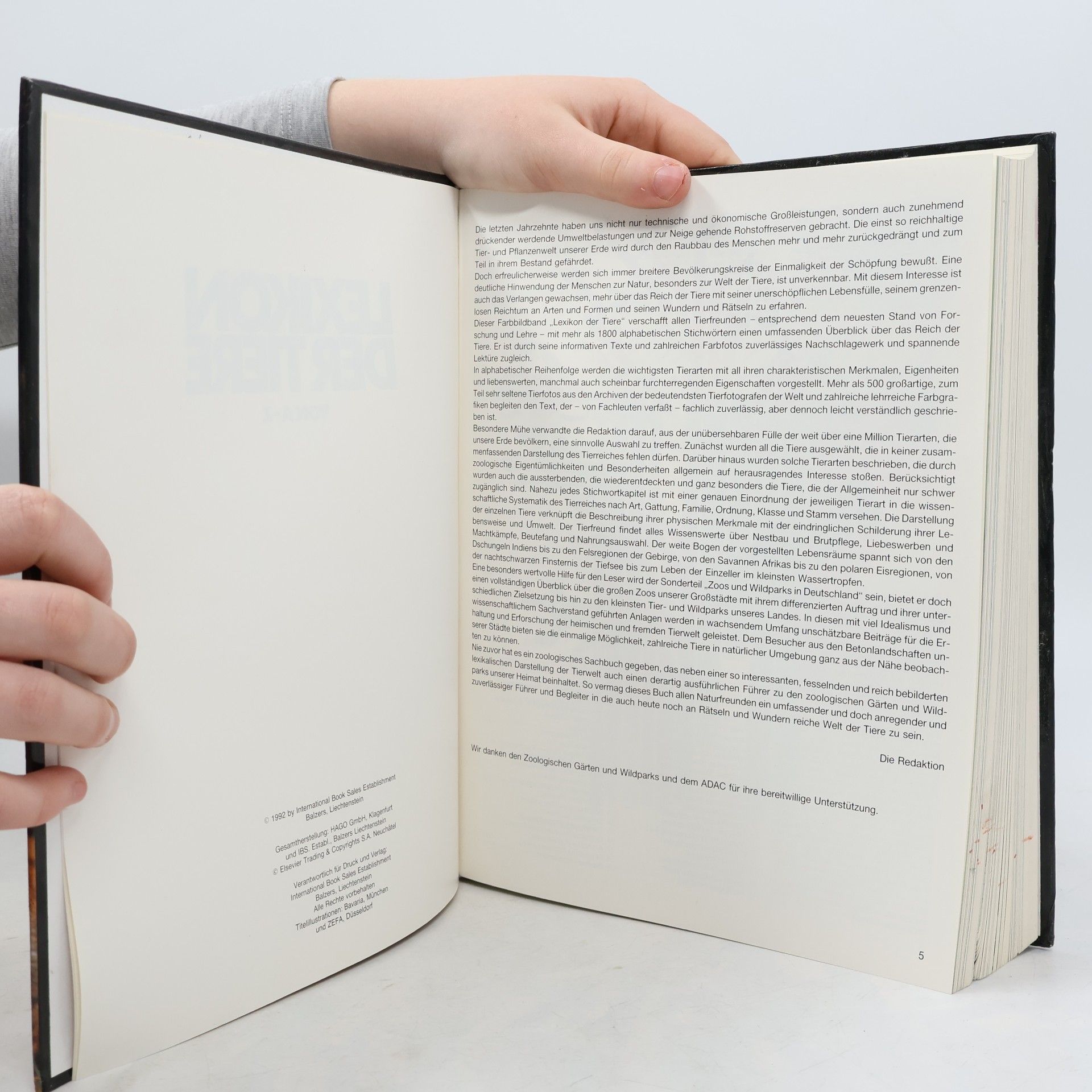 Autores varios Lexikon der Tiere von A-Z