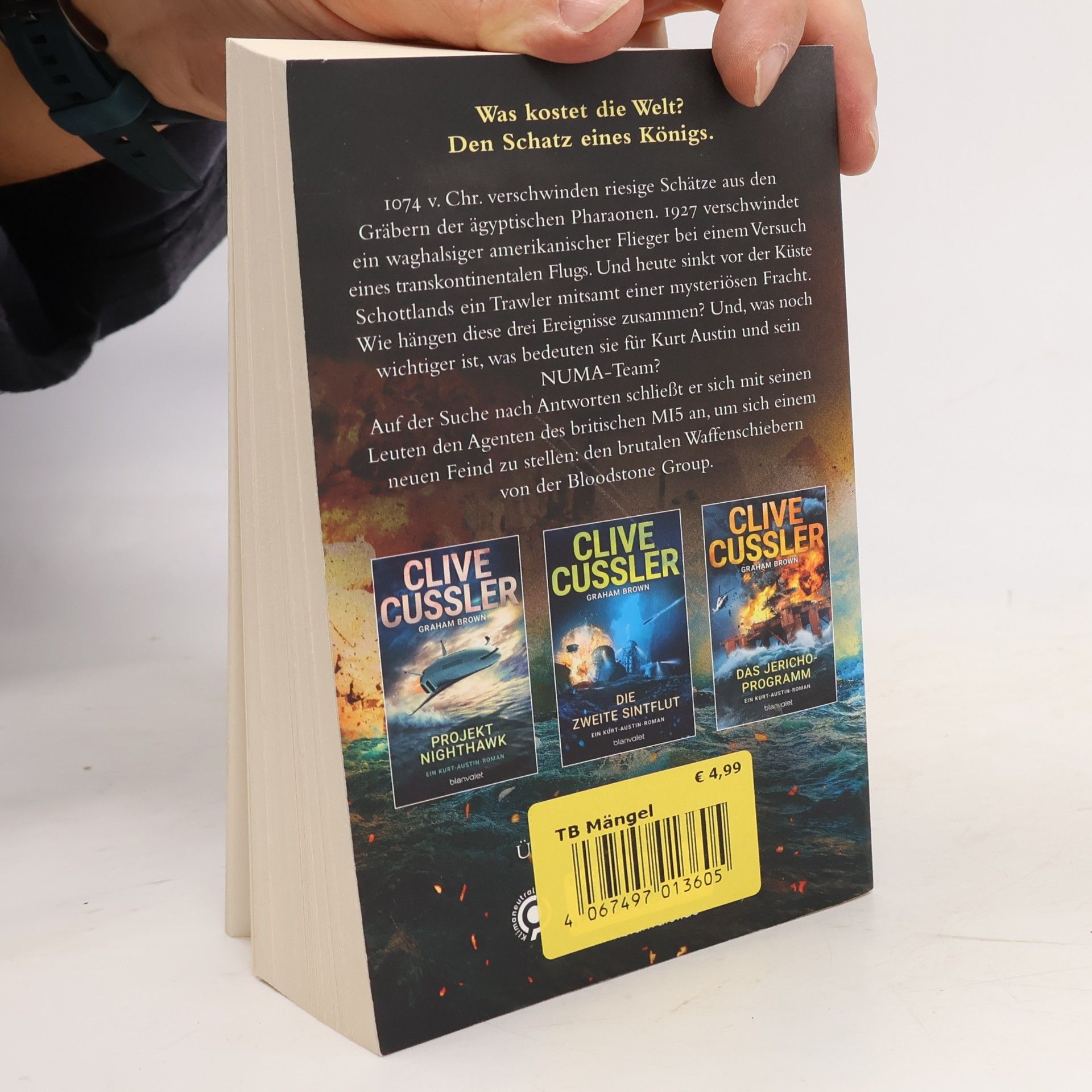 Clive Cussler Geheimfracht Pharao