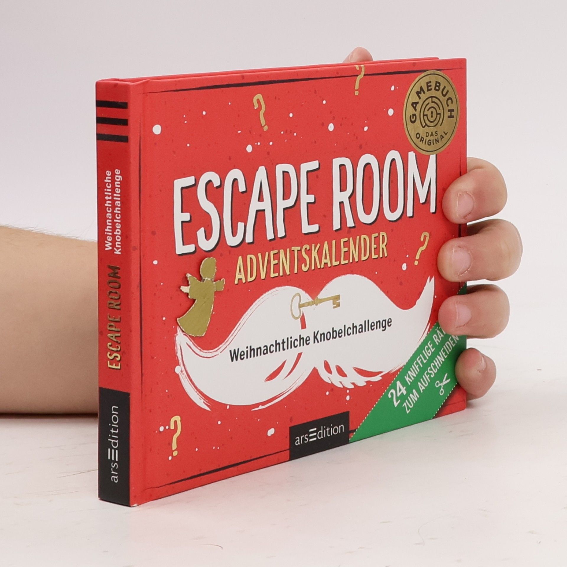 Ella von Gnatz Escape Room Adventskalender. Weihnachtliche Knobelchallenge. 24 knifflige Rätsel zum Aufschneiden