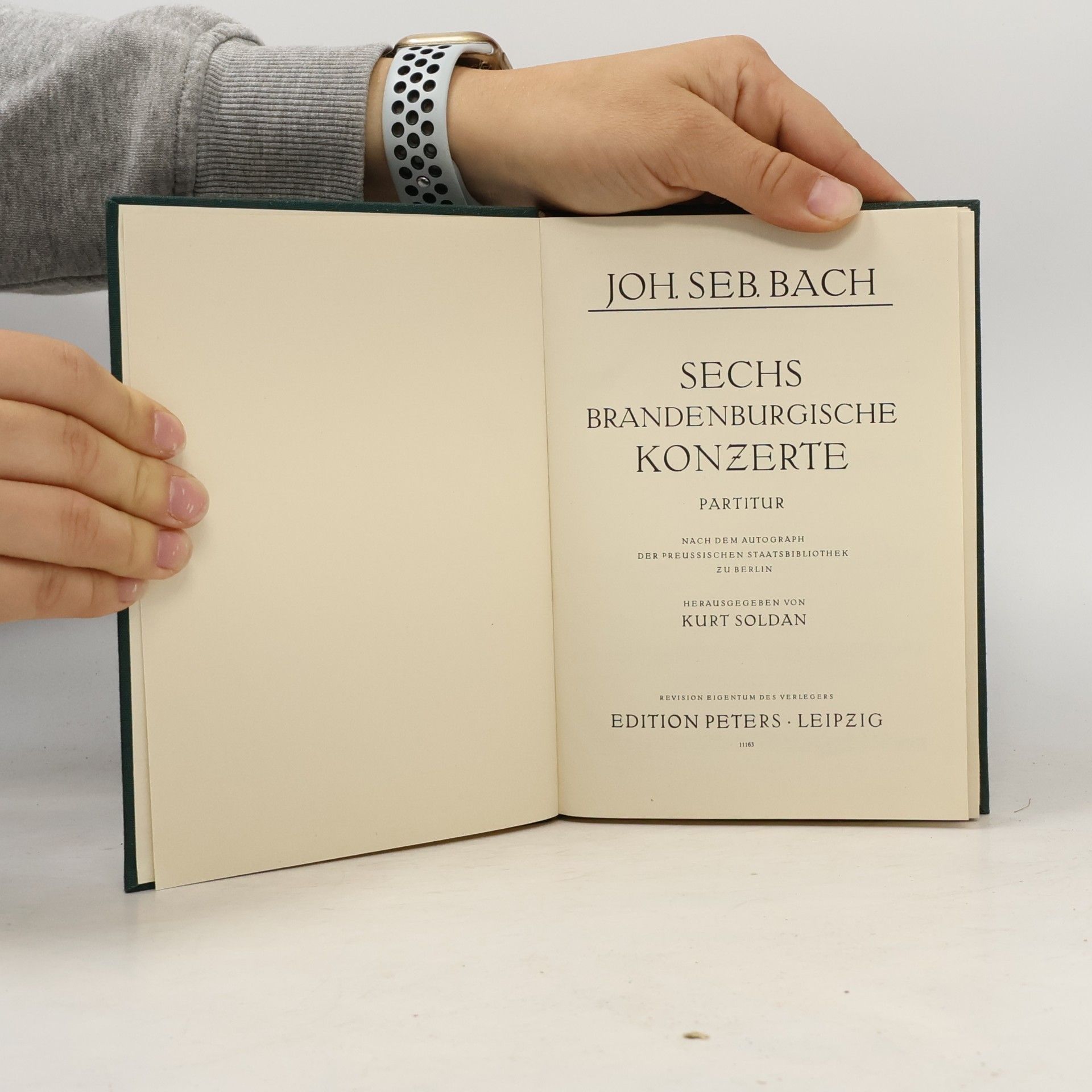 Joh. Seb. Bach Sechs Brandenburgische Konzerte