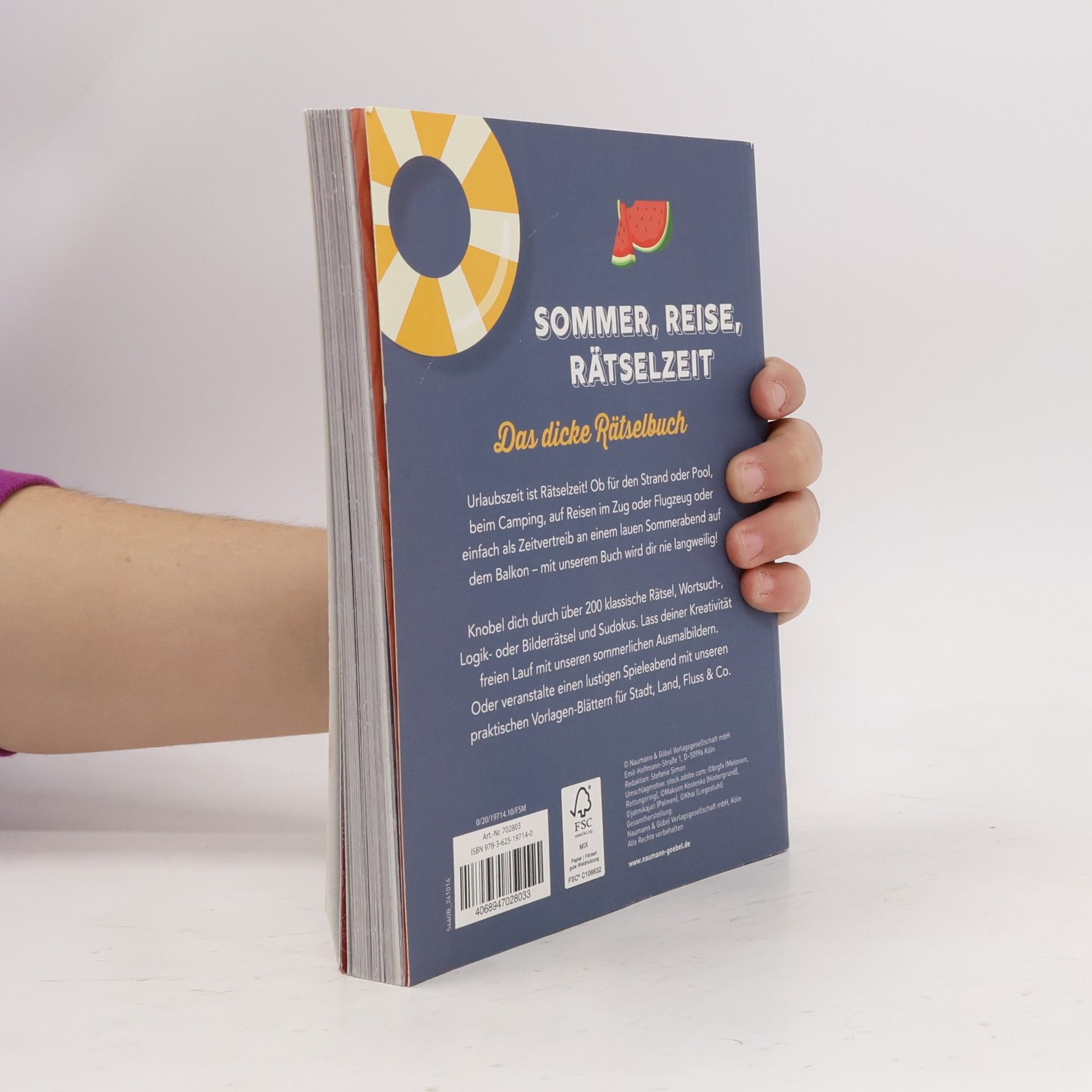 Autorenkollektiv Sommer, Reise, Rätselzeit - Das dicke Rätselbuch