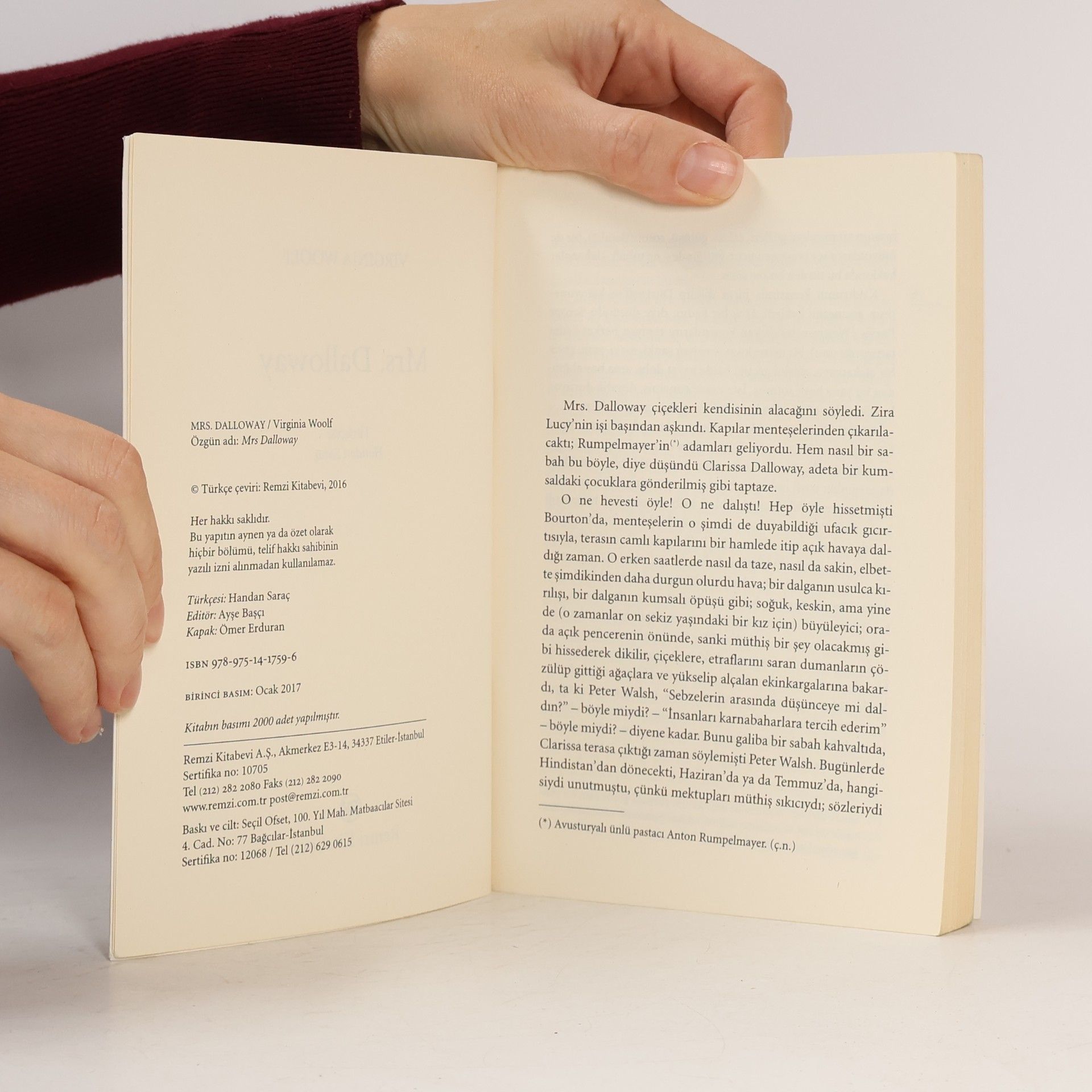 Virginia Woolf Mrs. Dalloway: Çağdaş Dünya Klasikleri - 1. Basım