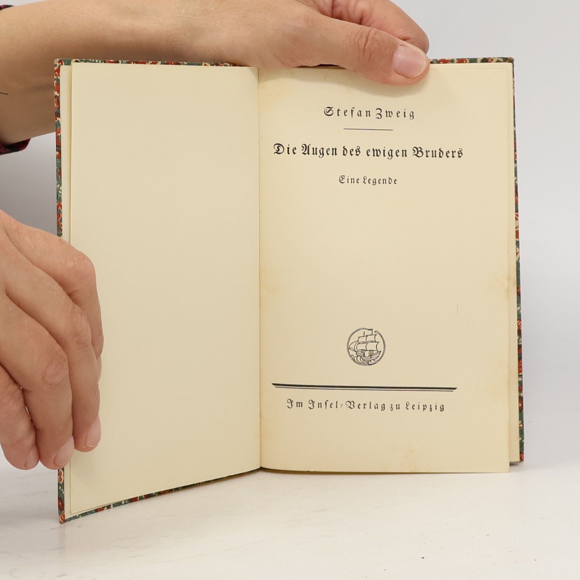 Stefan Zweig Die Augen des ewigen Bruders