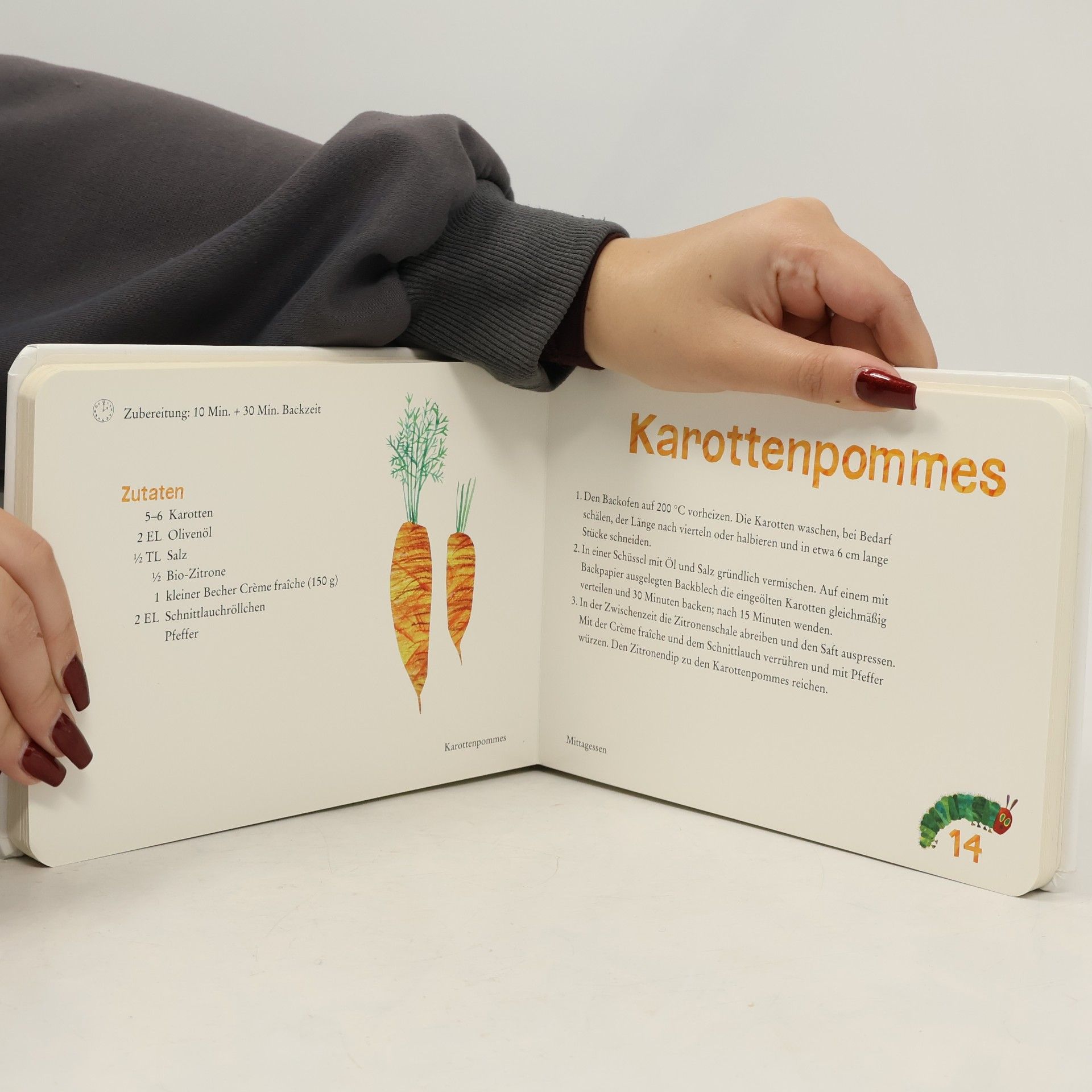 Dagmar von Cramm Die kleine Raupe Nimmersatt - unser Kochbuch