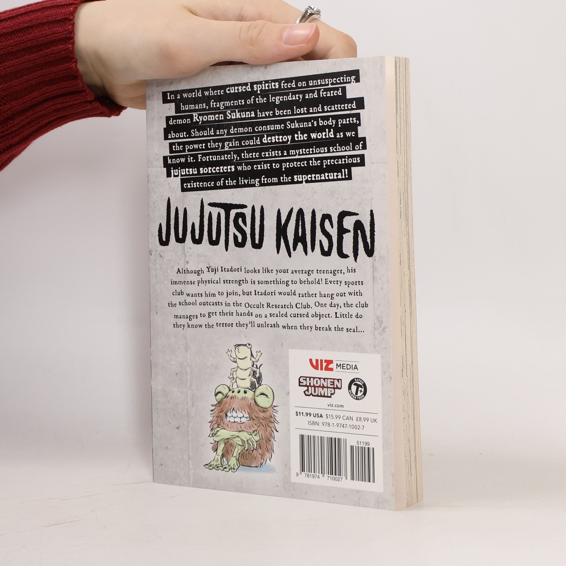 Gege Akutami Jujutsu Kaisen Volume 1