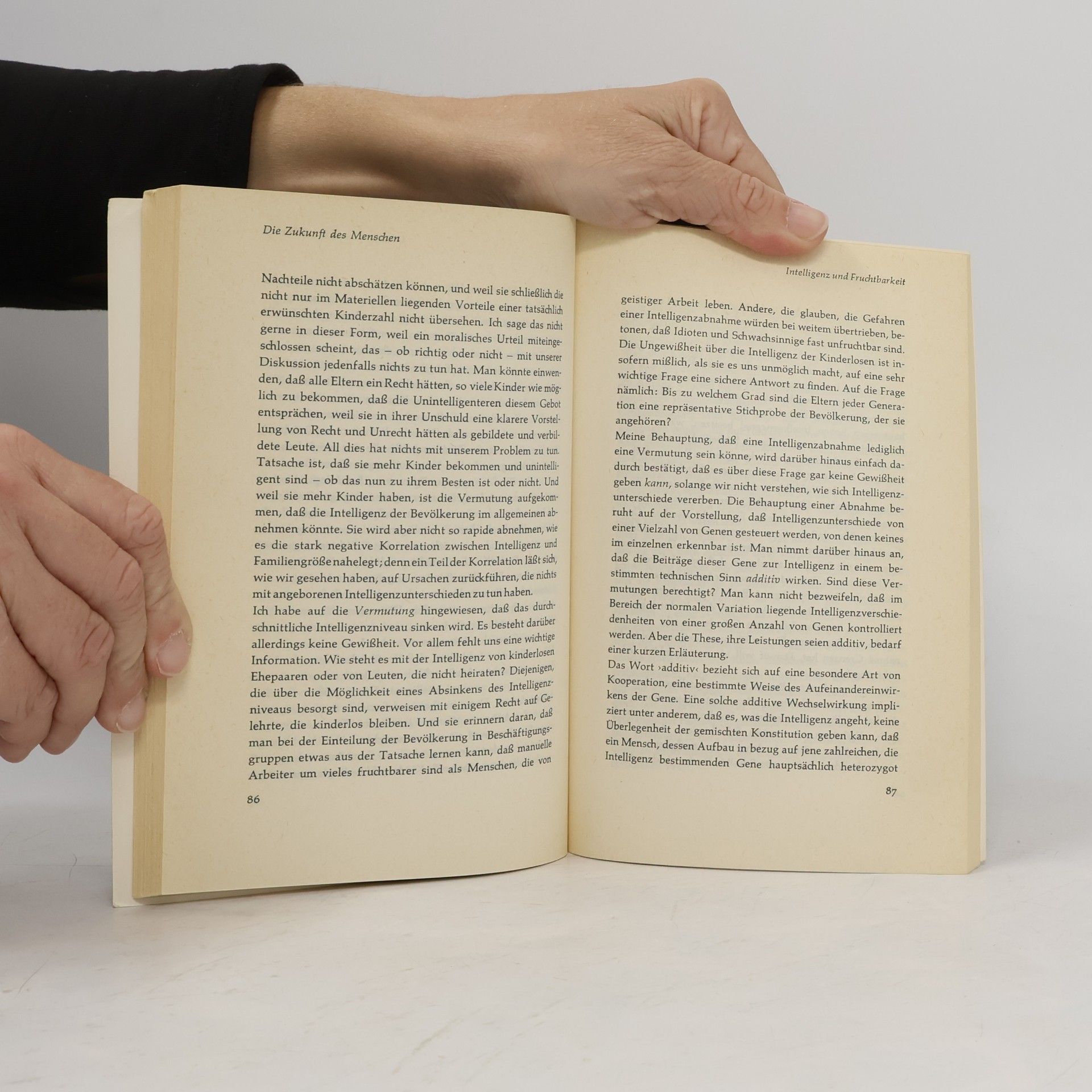 Peter B. Medawar Die Zukunft des Menschen
