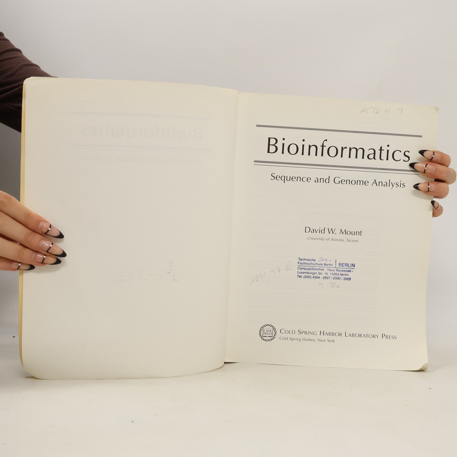 David W. Mount Bioinformatics
