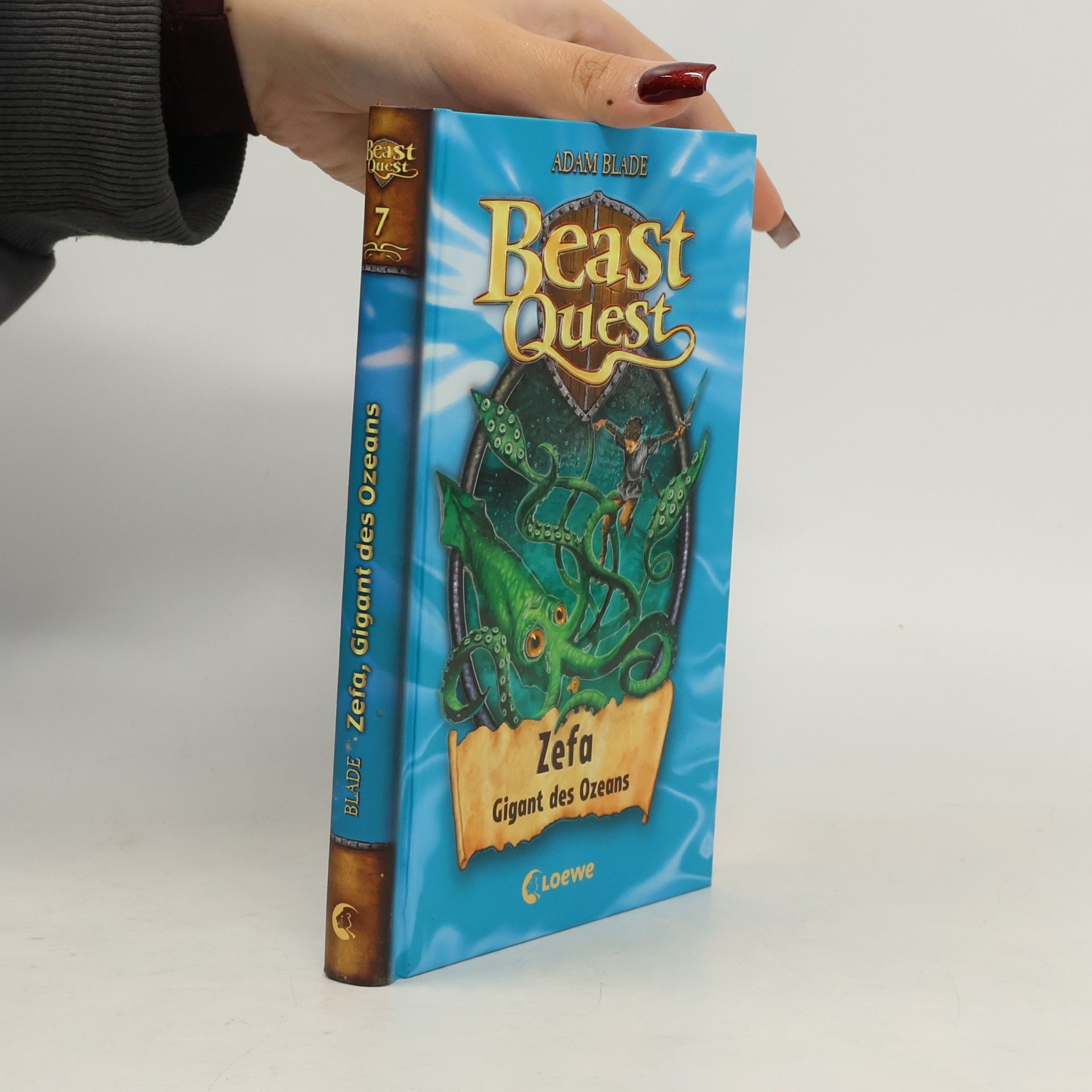 Adam Blade Beast Quest 7 - Zefa, Gigant des Ozeans