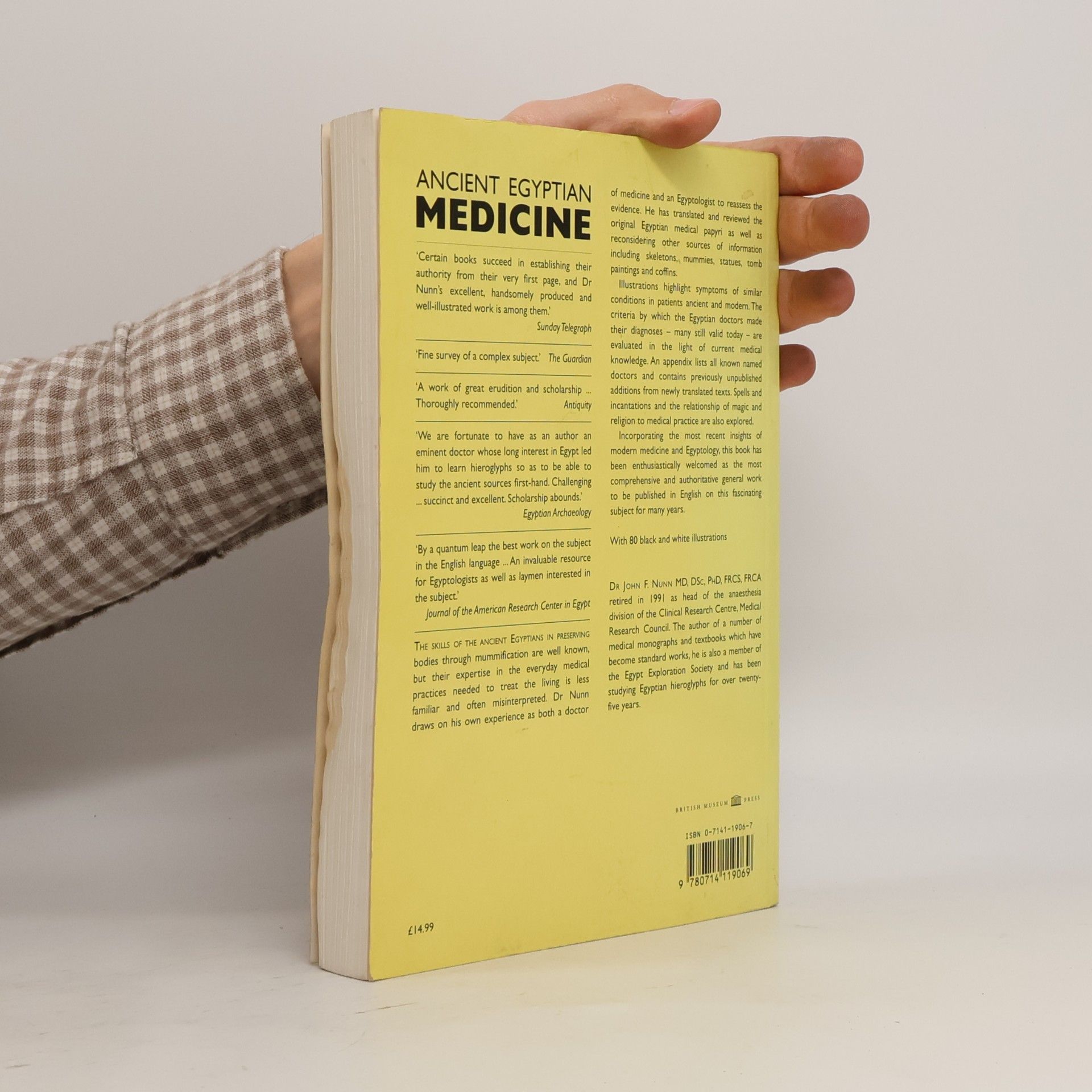 John F. Nunn Ancient Egyptian Medicine