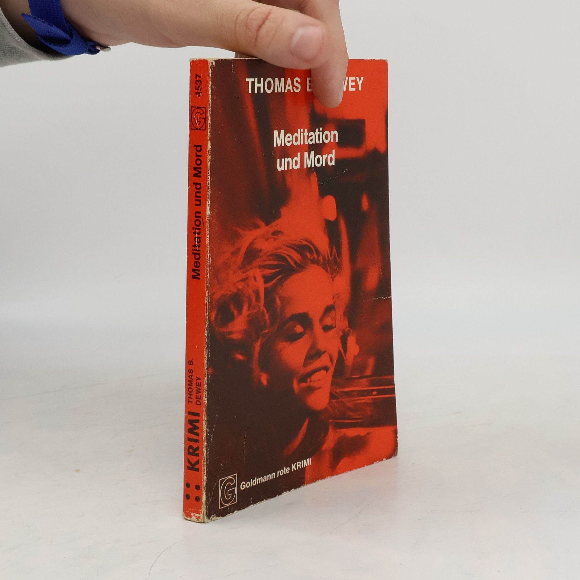 Goldmann rote Krimi: Meditation und Mord. Kriminalroman.