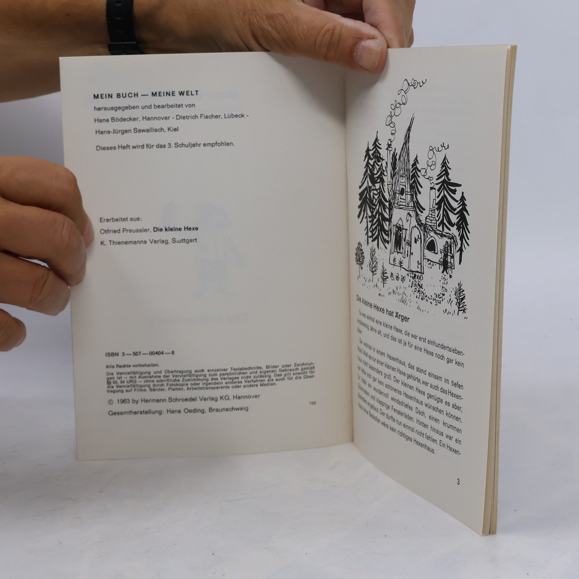 Otfried Preussler Mein Buch - Meine Welt: Die kleine Hexe