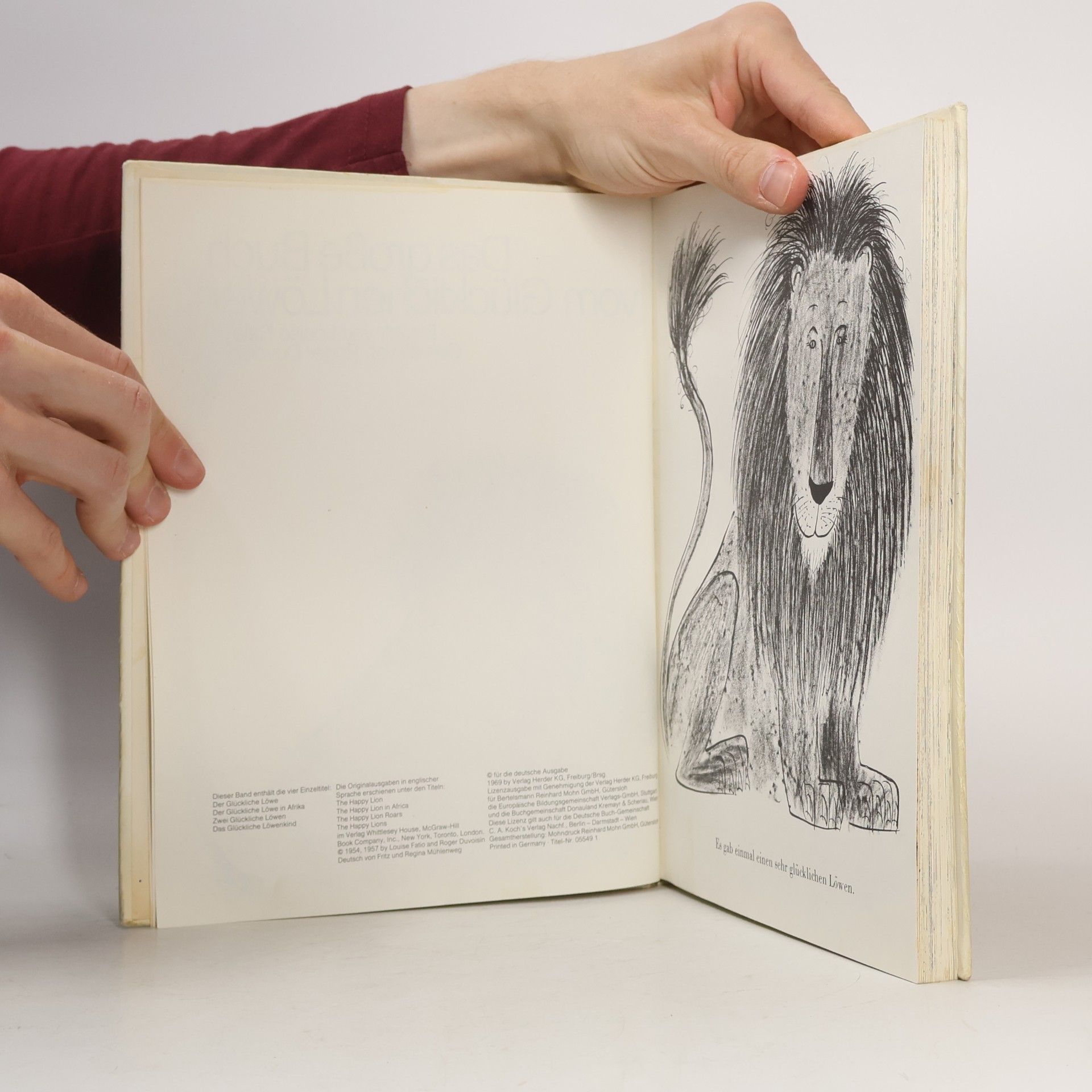 Louise Fatio Das große Buch vom Glücklichen Löwen