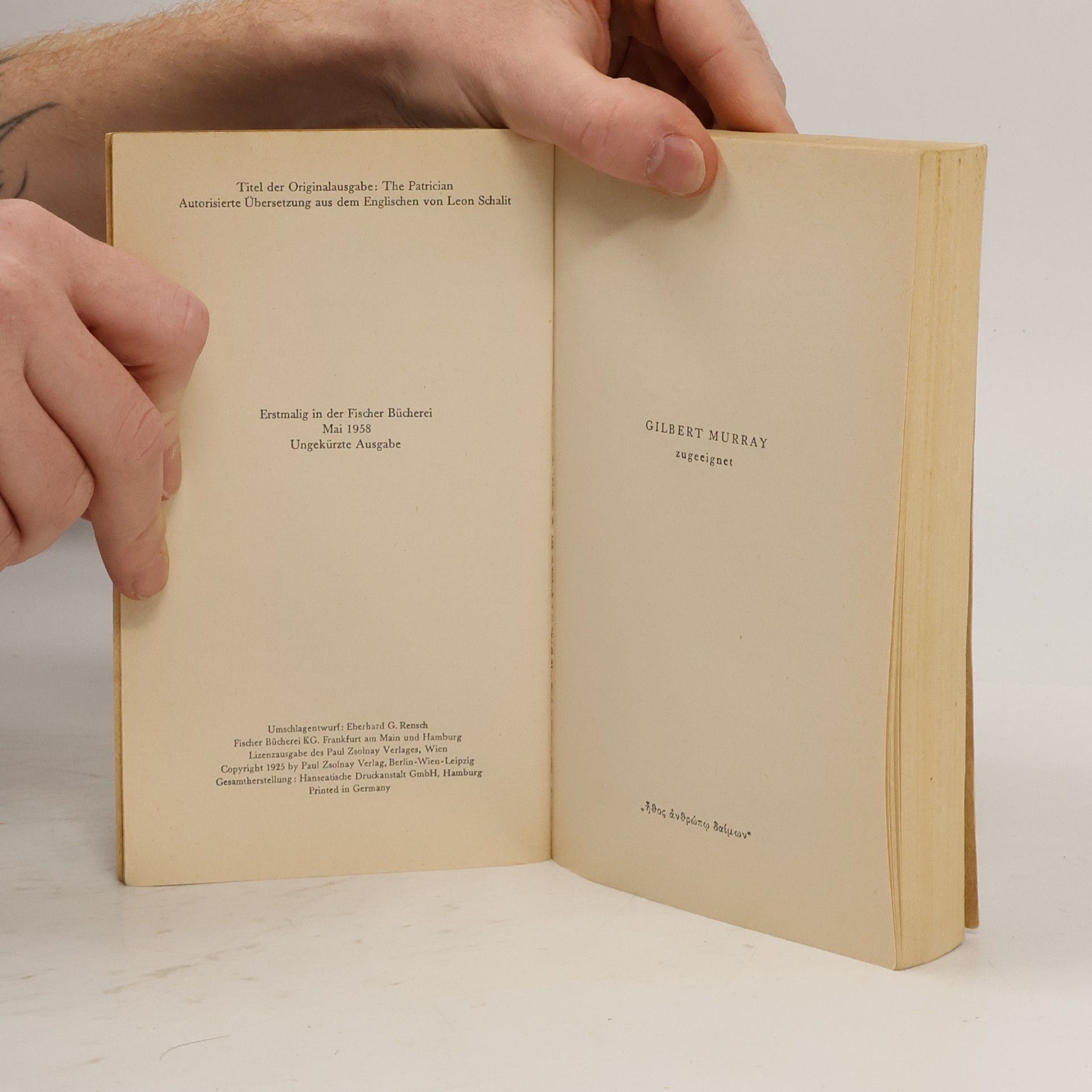 J. Galsworthy Der Patrizier