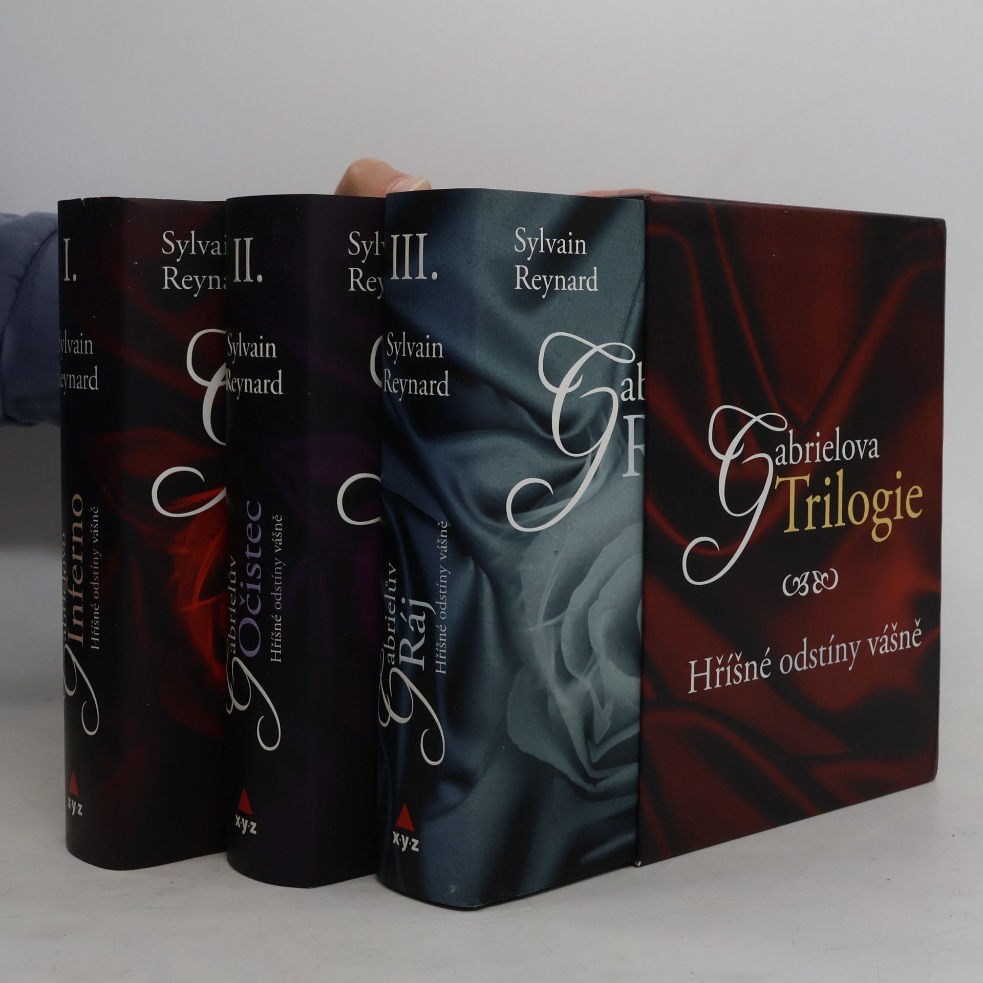 Sylvain Reynard Hříšné odstíny vášně (1.-3. díl)