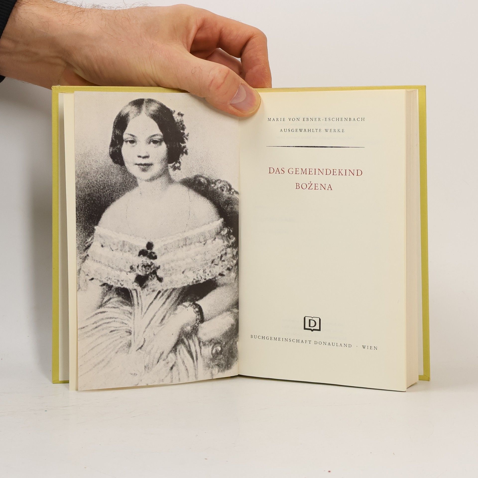 Marie von Ebner-Eschenbach Das Gemeindekind Božena