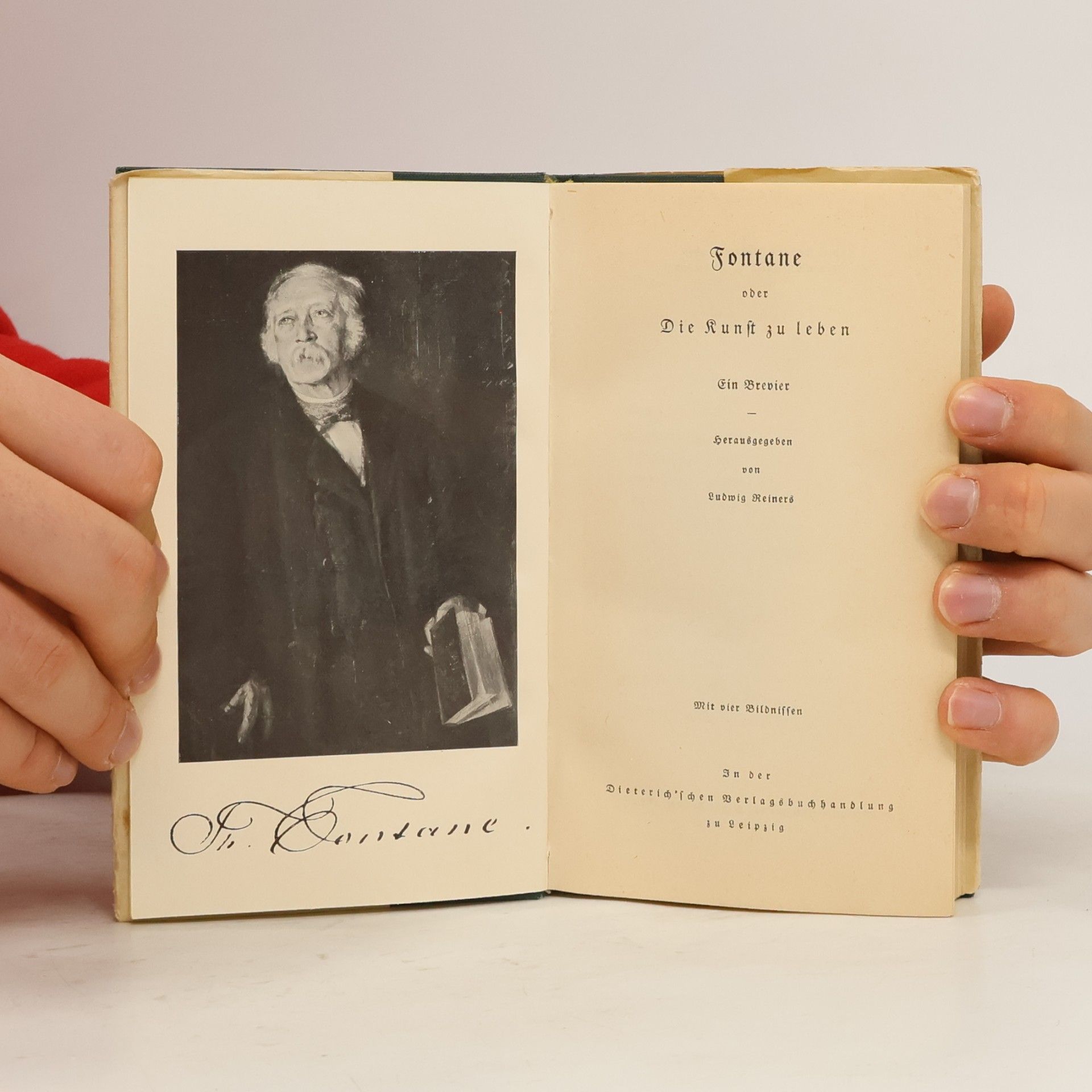 Ludwig Reiners Fontane oder Die Kunst zu leben