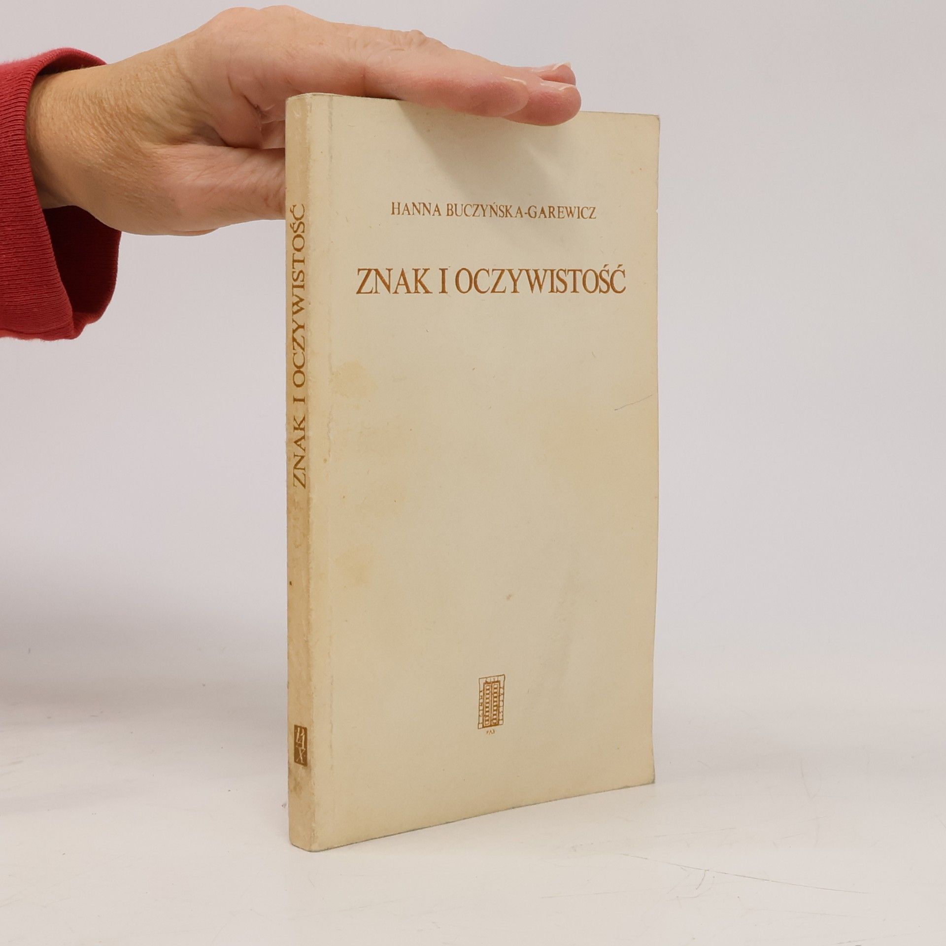 Hanna Buczyńska-Garewicz Znak i Oczywistość