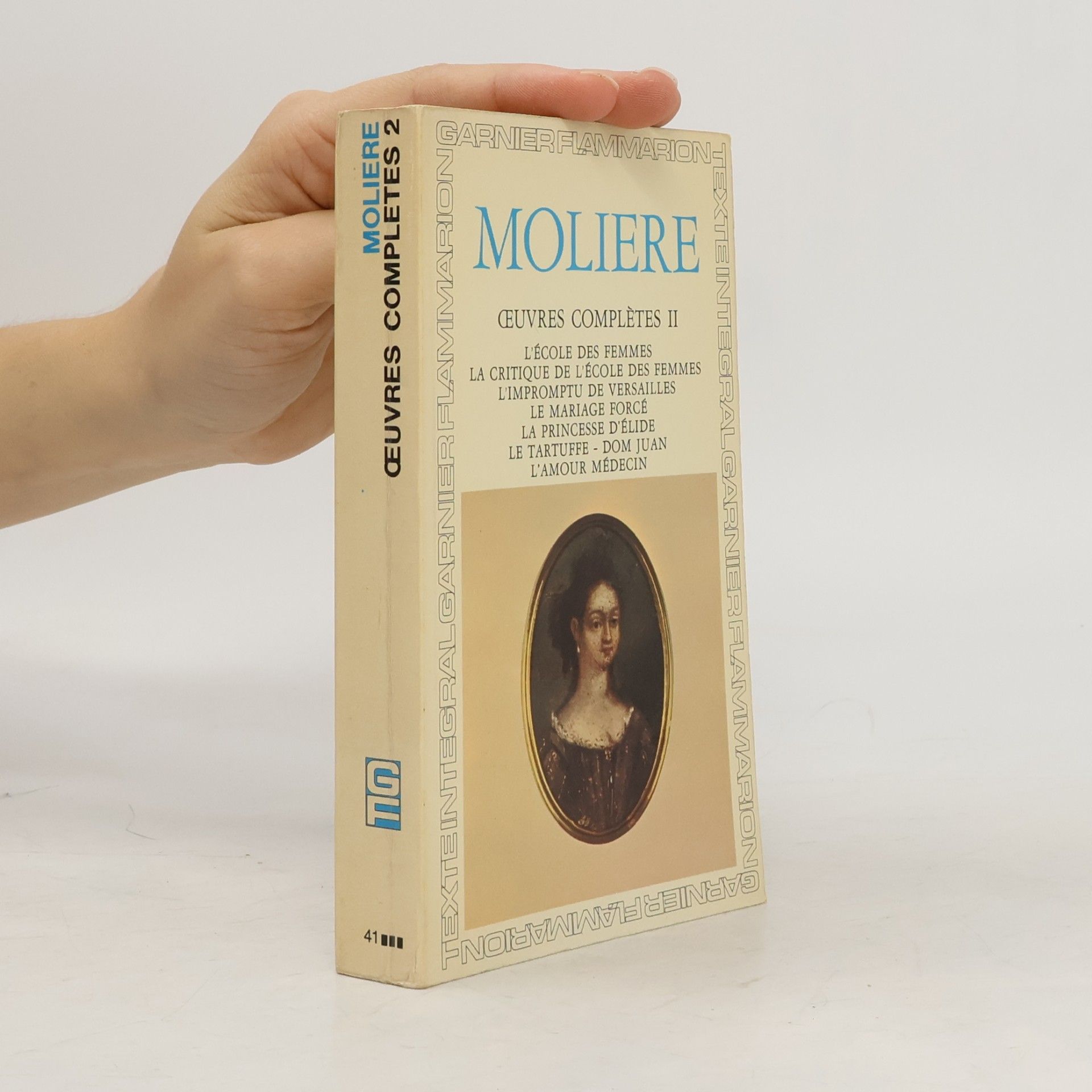 Molière Oeuvres Complétes II