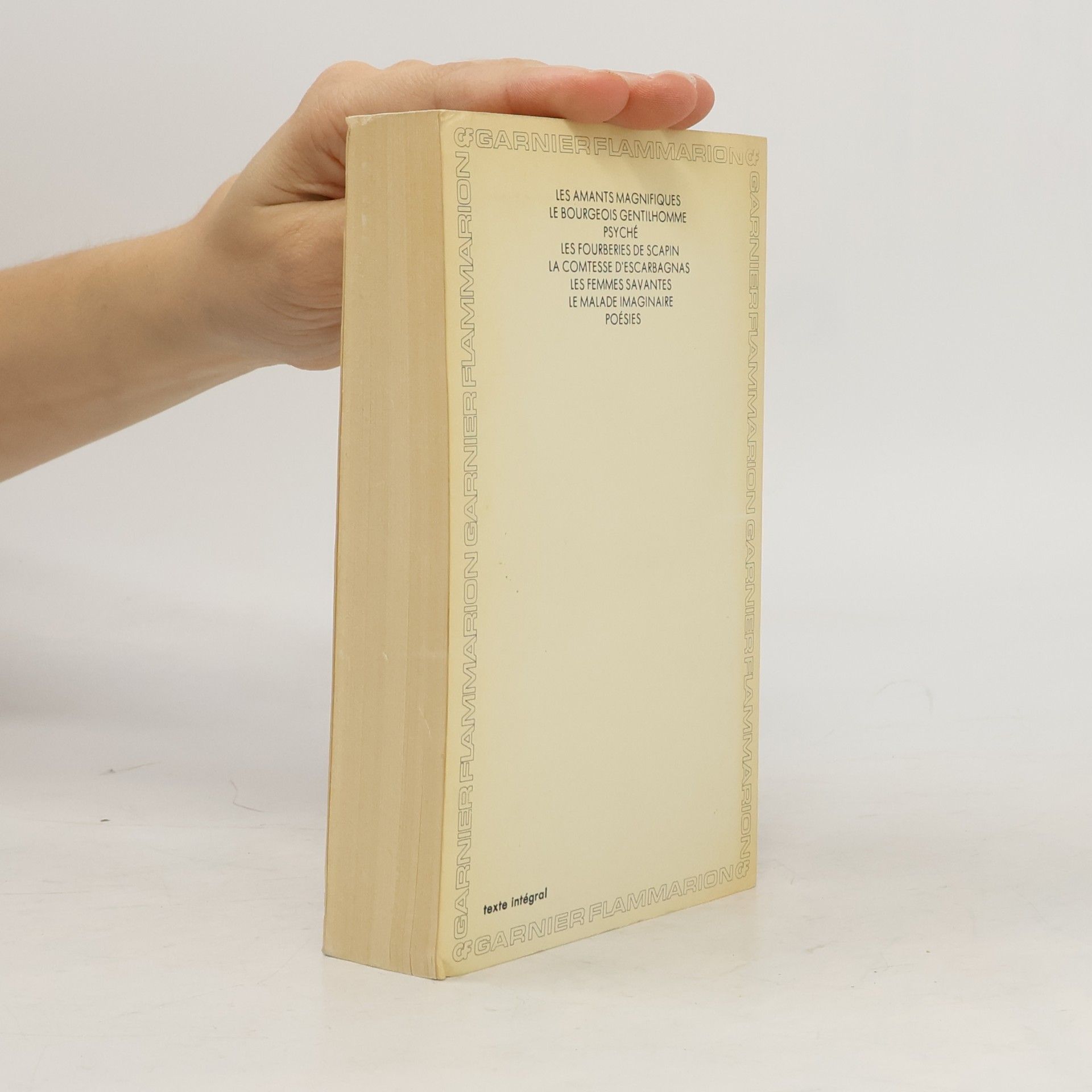 Molière Moliére oeuvres complètes 4
