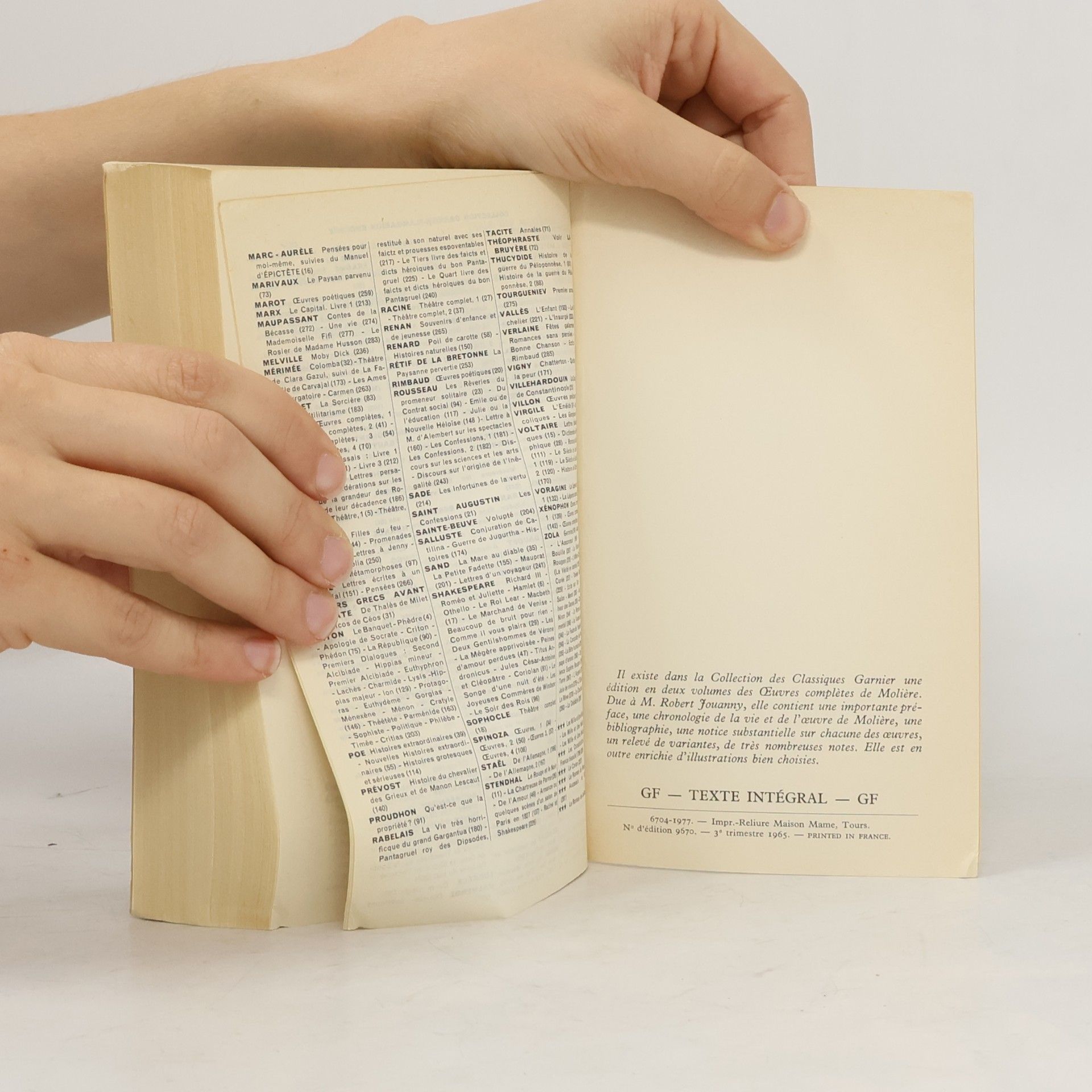 Molière Moliére oeuvres complètes 4